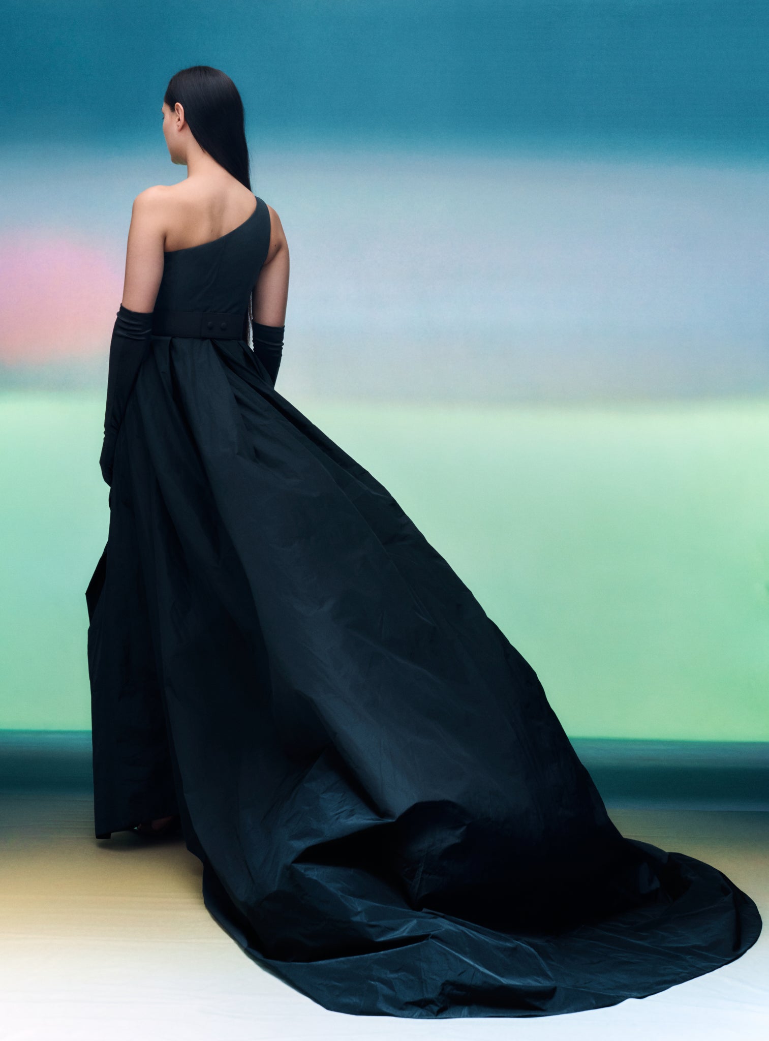 The Xelia Maxi Dress in Black