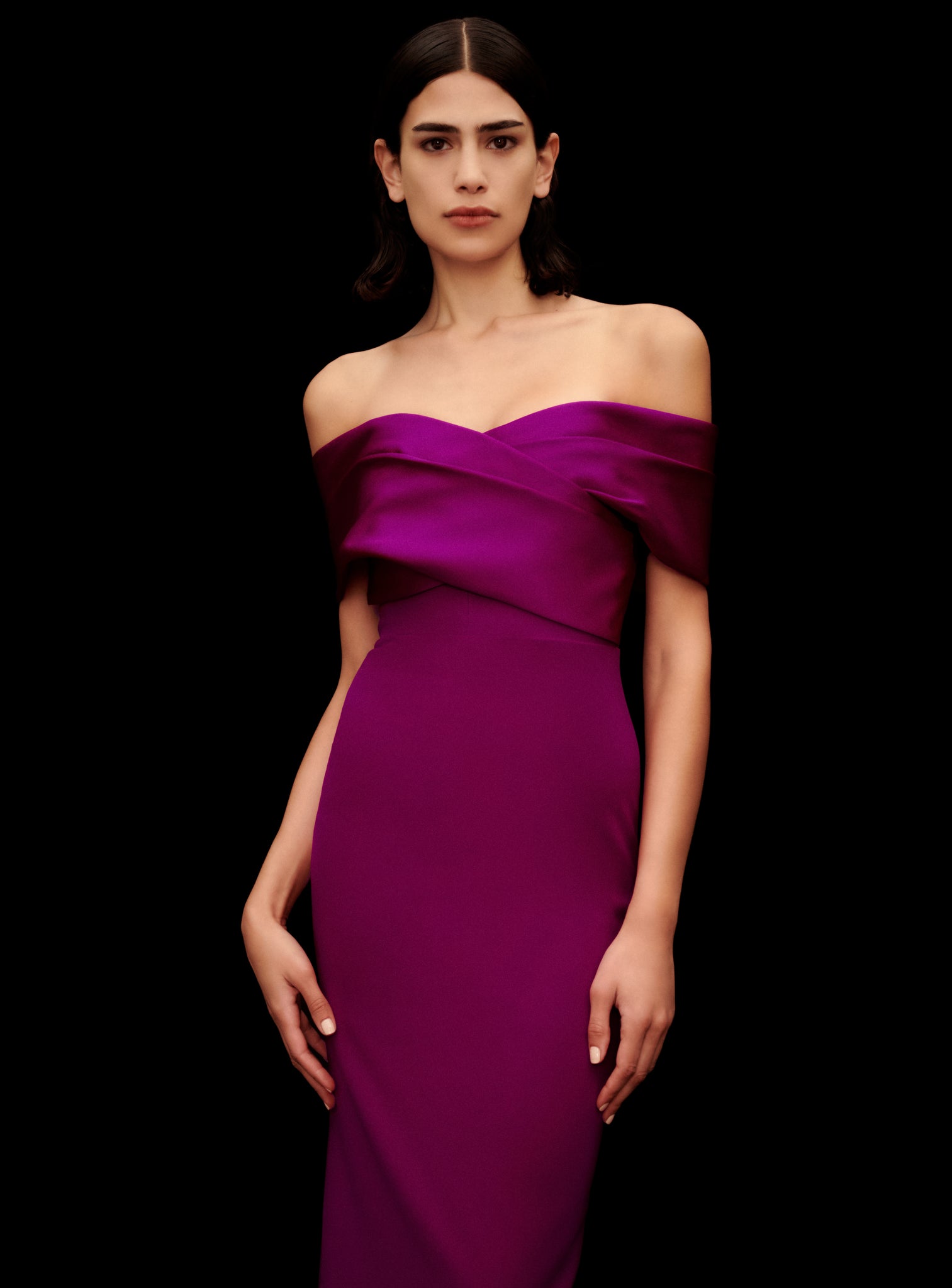 The Rhea Maxi Dress in Purple