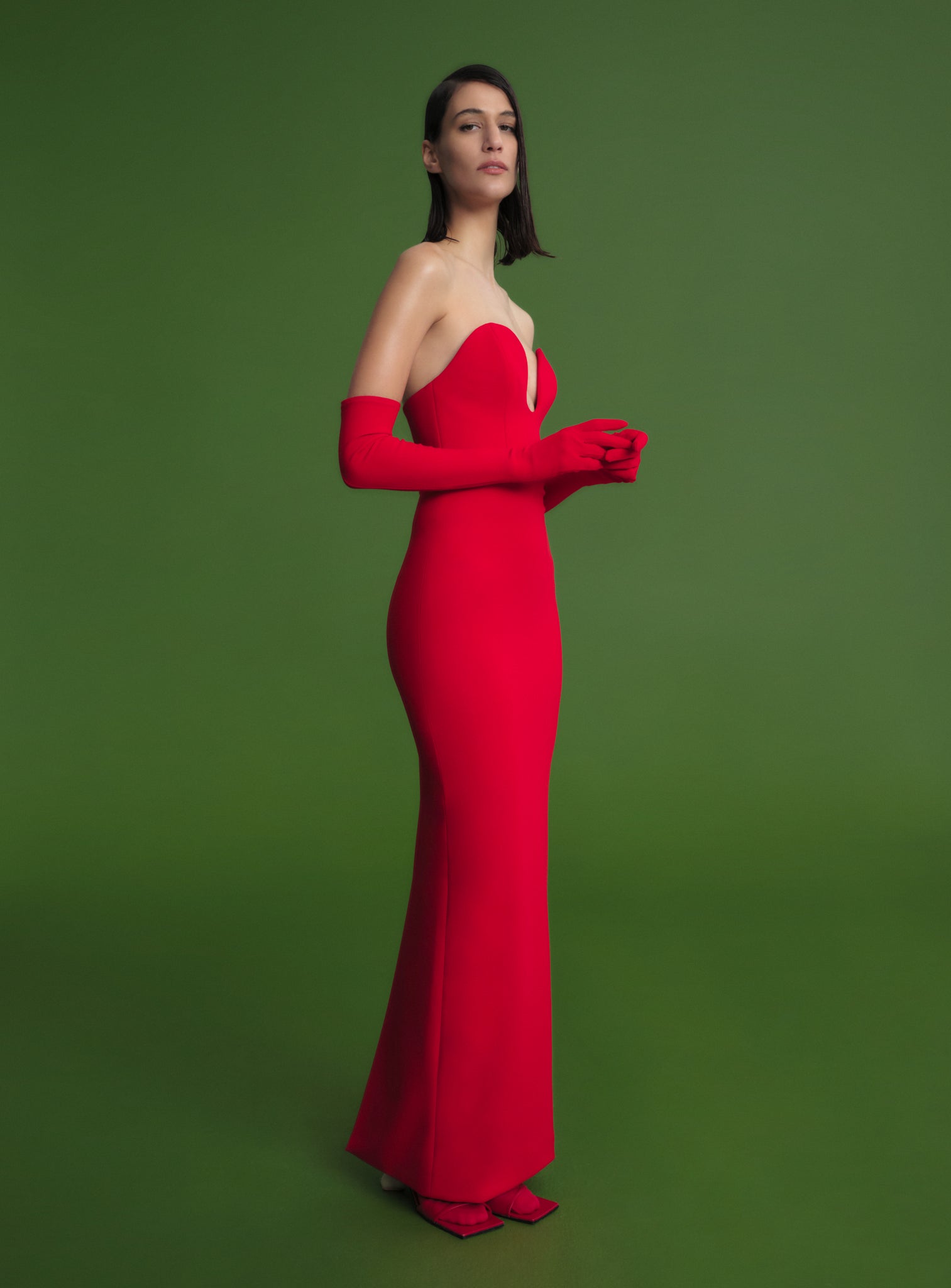 The Audrey Maxi Dress in Red – Solace London The Audrey Maxi Dress in Red – Solace London