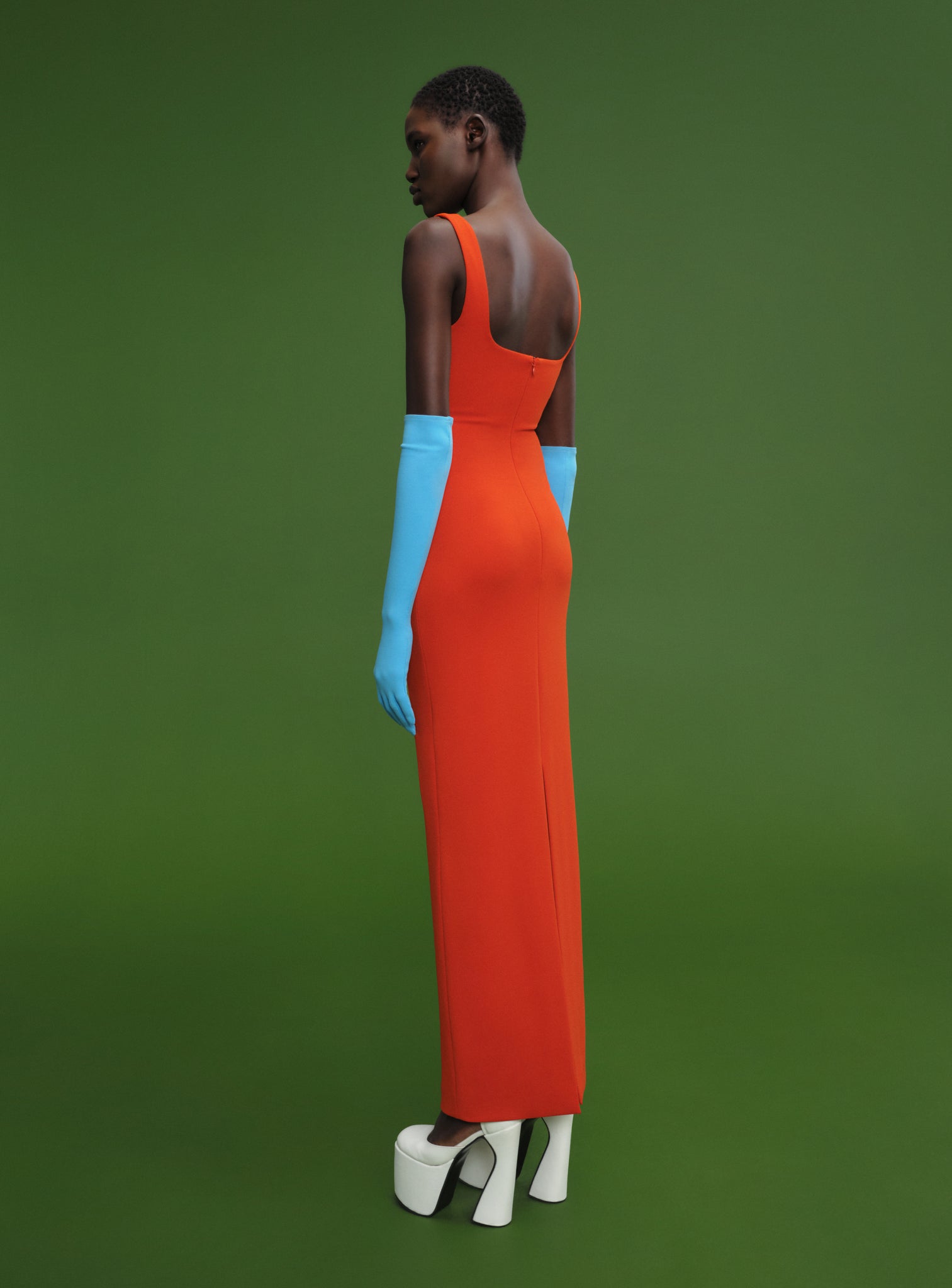 The Ola Maxi Dress in Copper