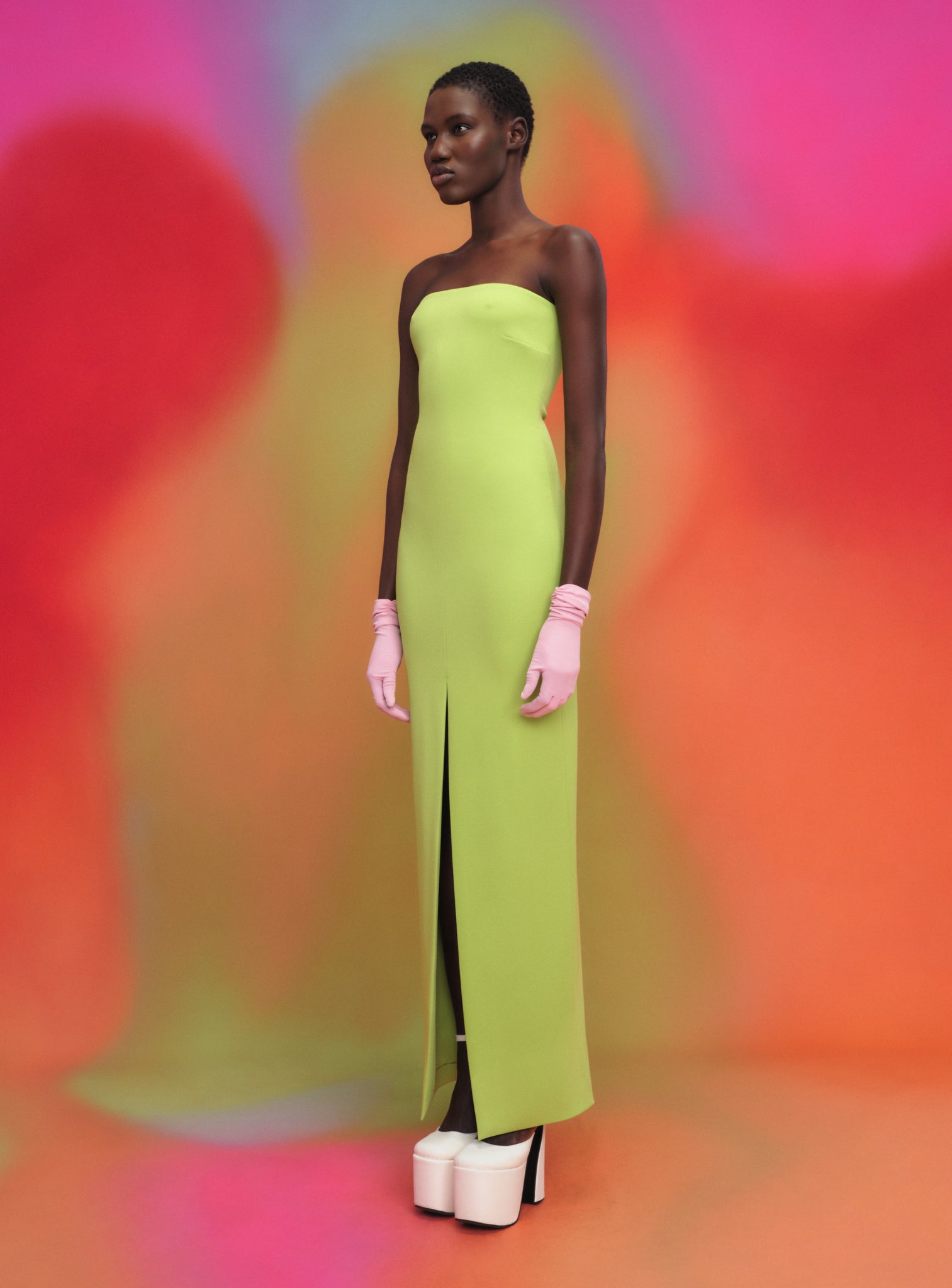 bysha maxi dress solace london The Bysha Maxi Dress in Bubblegum