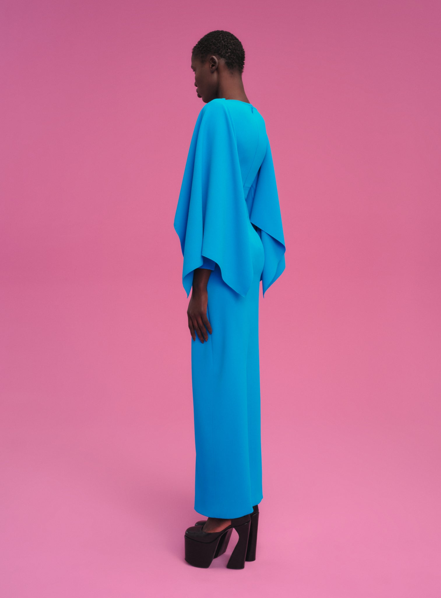 The Yael Maxi Dress in Azure