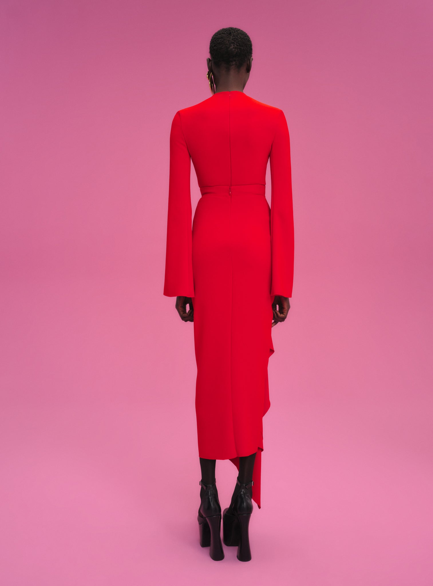 The Nahla Top in Red