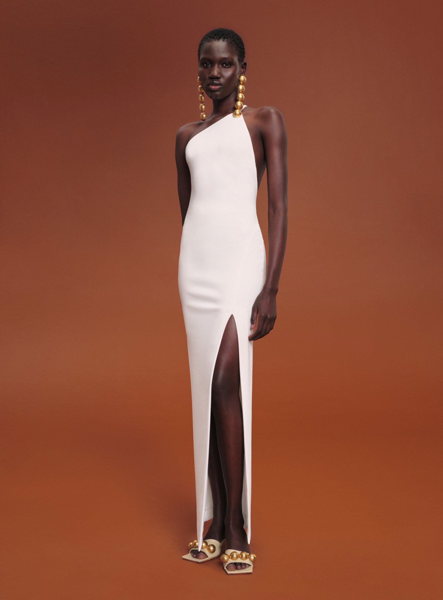 The Petch Maxi Dress in Cream