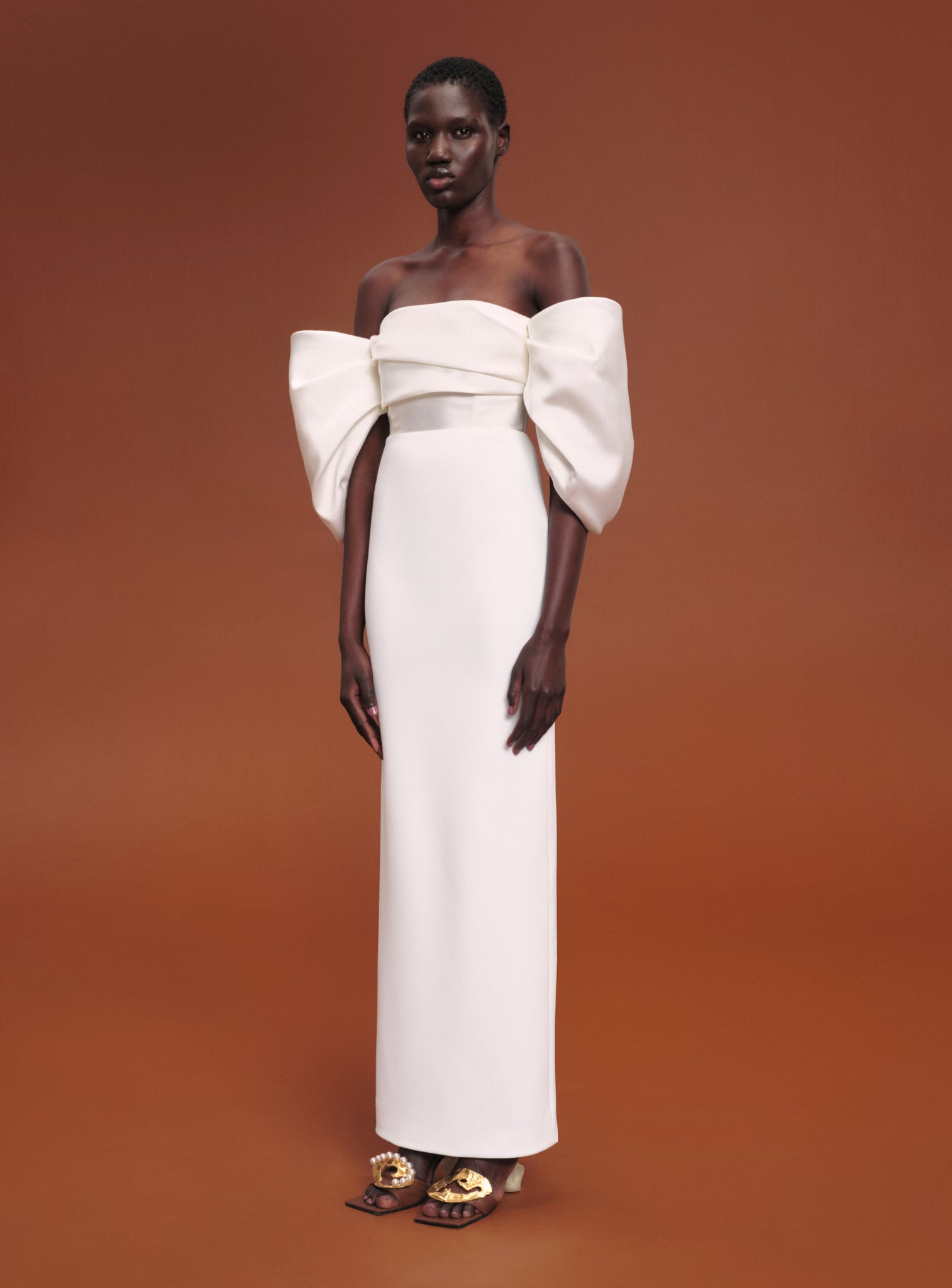 The Arla Dress in Cream – Solace London