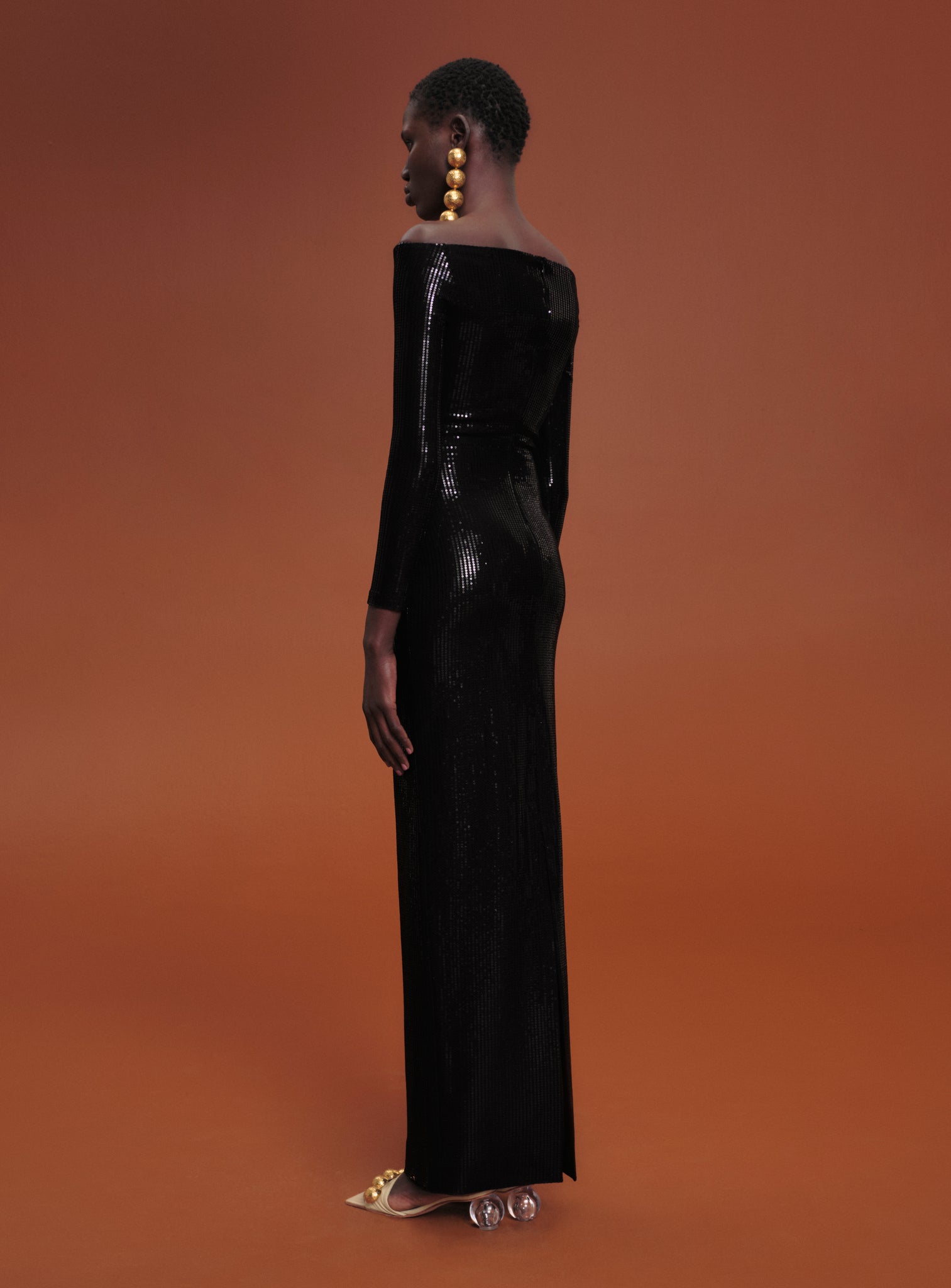 The Ruby Maxi Dress in Black