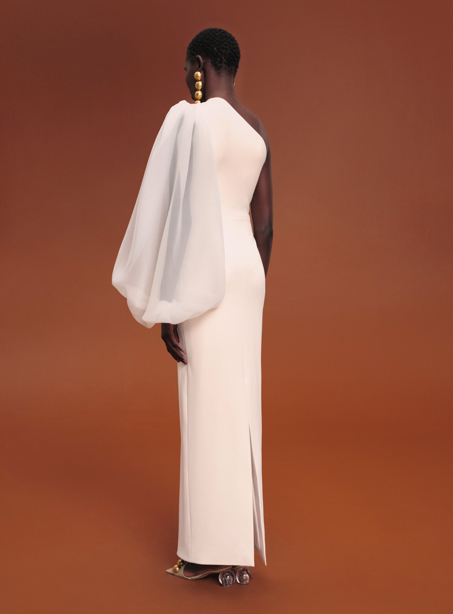The Hudson Maxi Dress in Ivory
