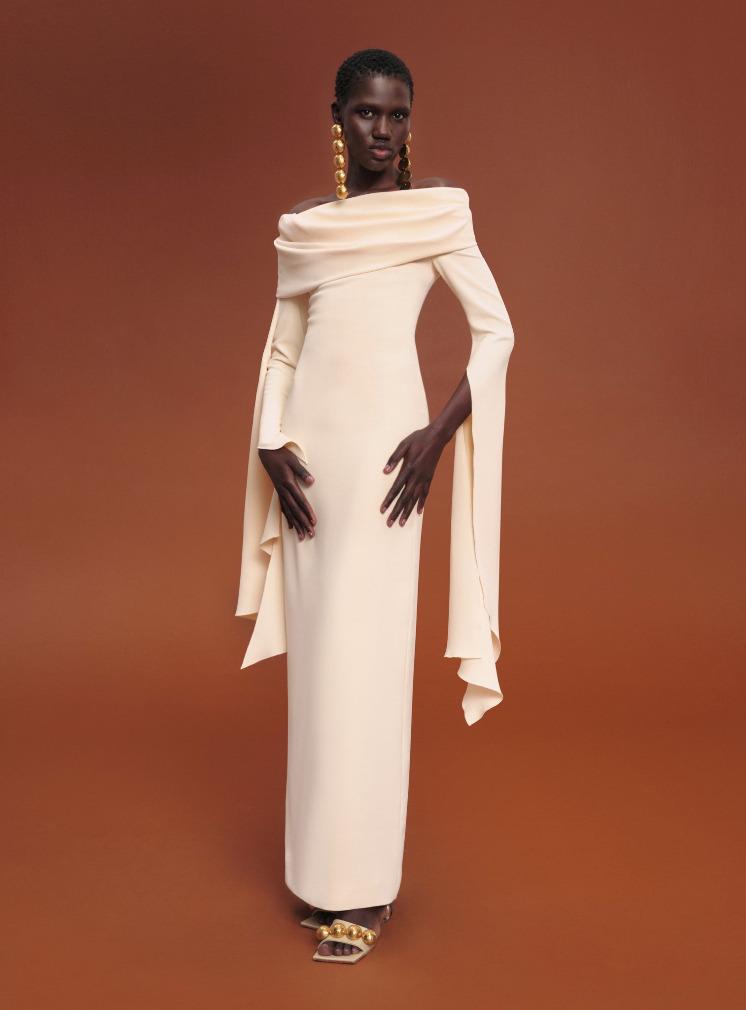The Arden Maxi Dress in Ivory The Arden Maxi Dress in Ivory