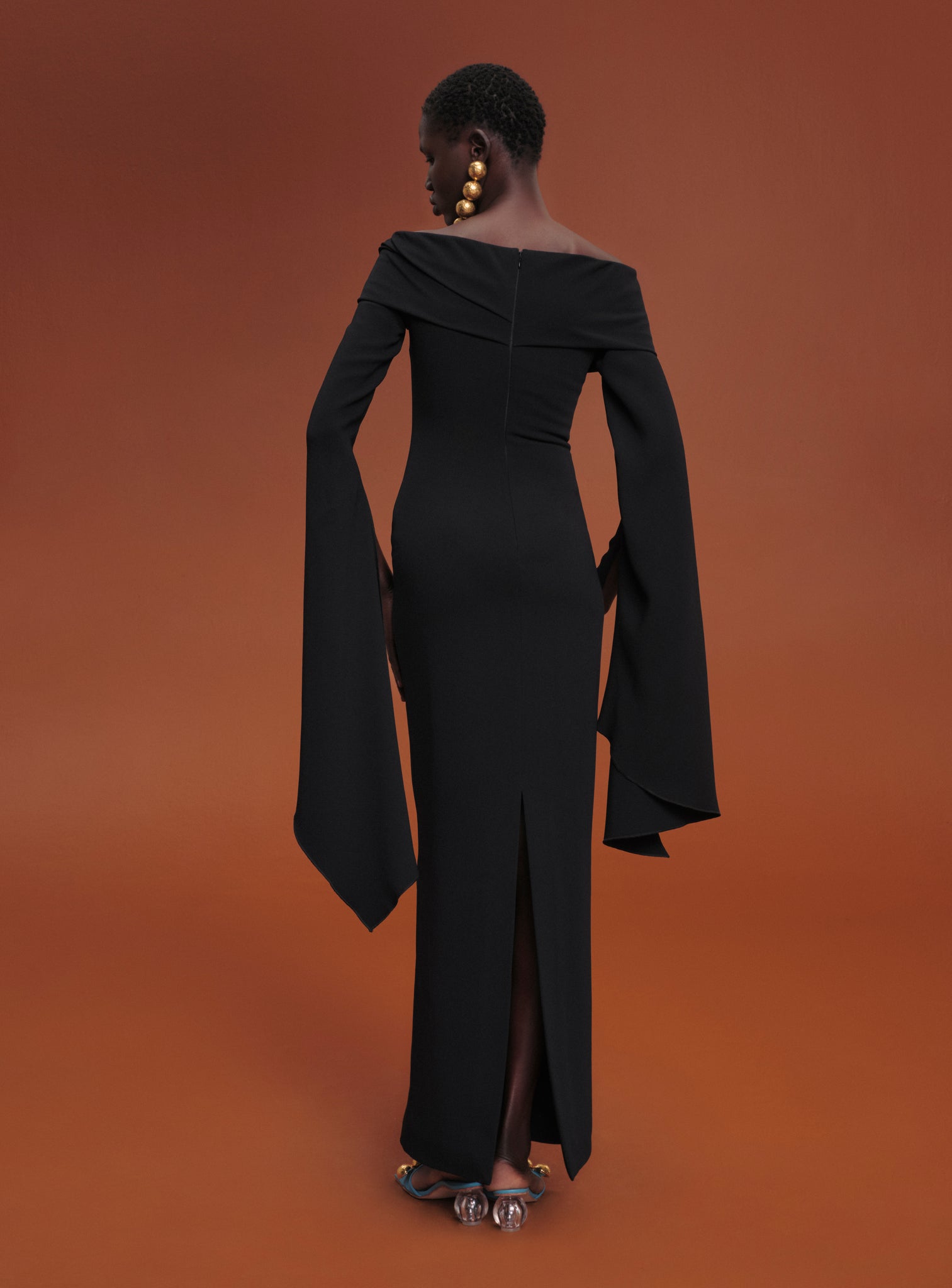The Arden Maxi Dress in Black