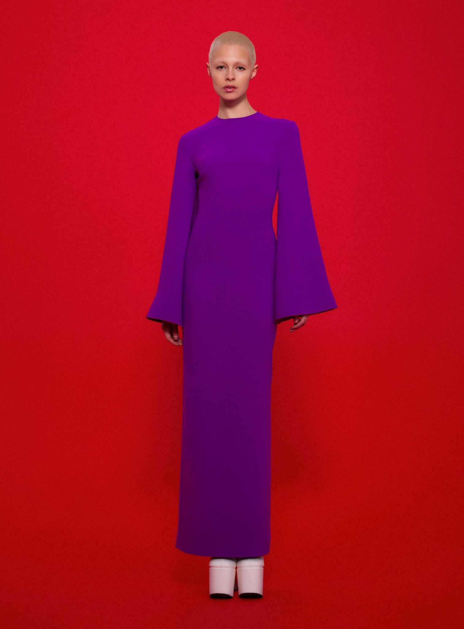 The Aila Maxi Dress in Purple