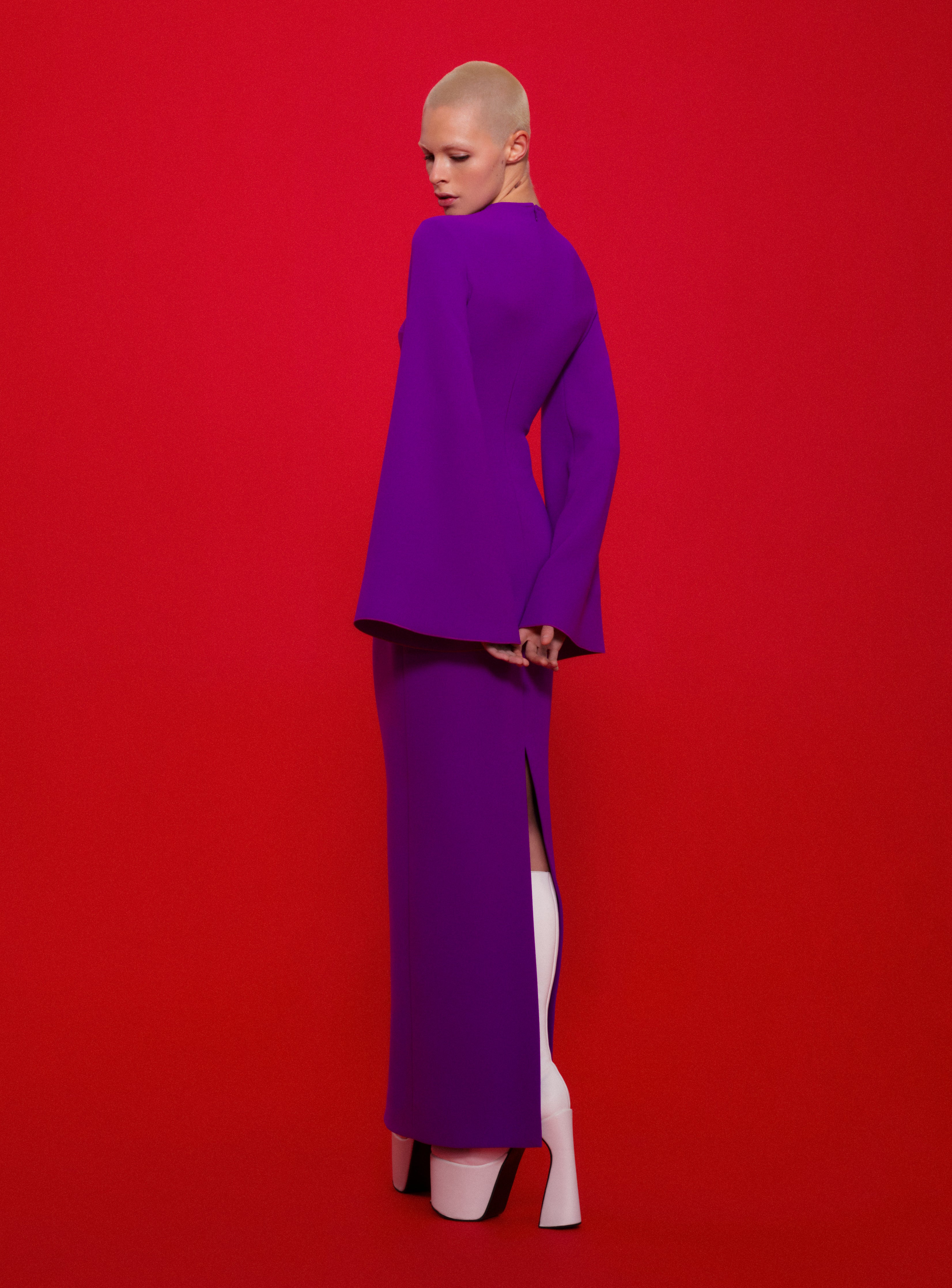 The Aila Maxi Dress in Purple – Solace London