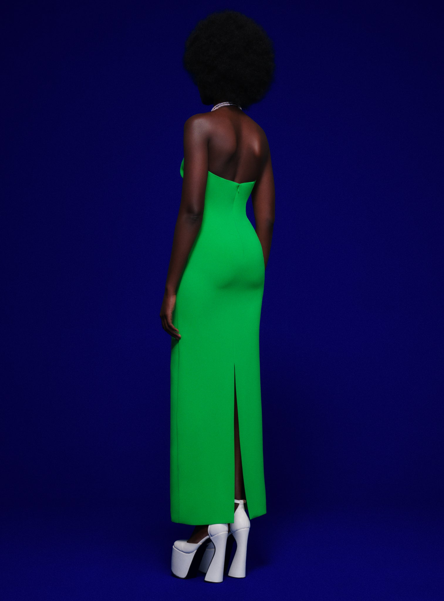 The Riva Maxi Dress in Green – Solace London