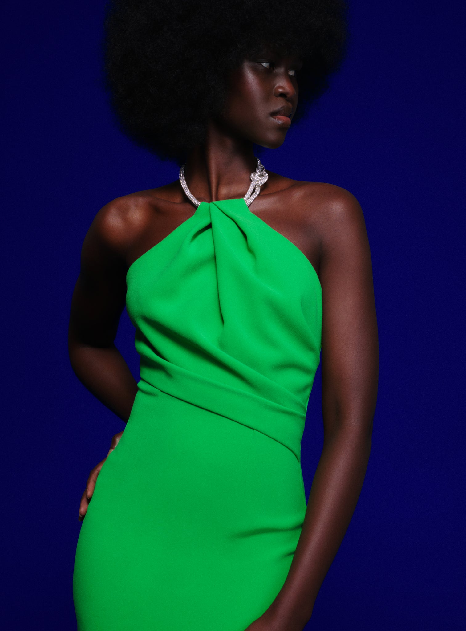 The Riva Maxi Dress in Green – Solace London