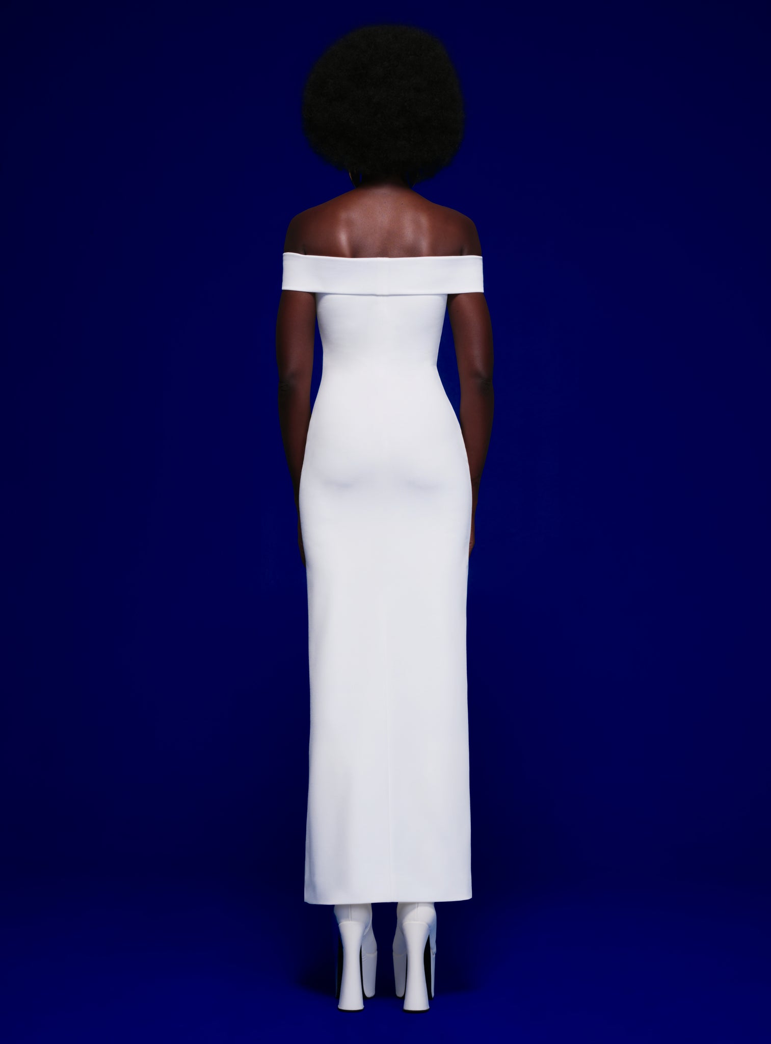 The Martina Maxi Dress in Cream