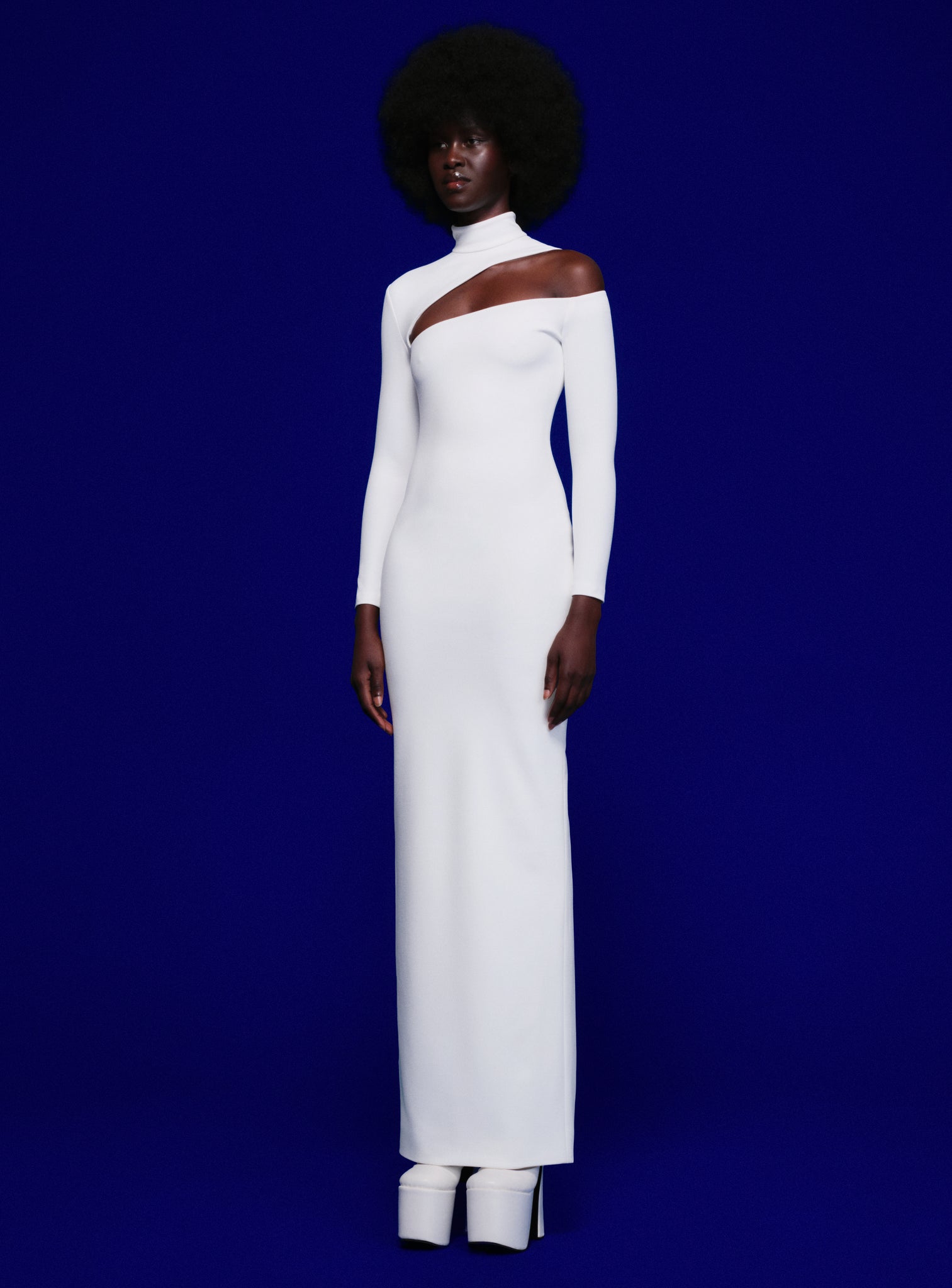 The Ares Maxi Dress in Cream