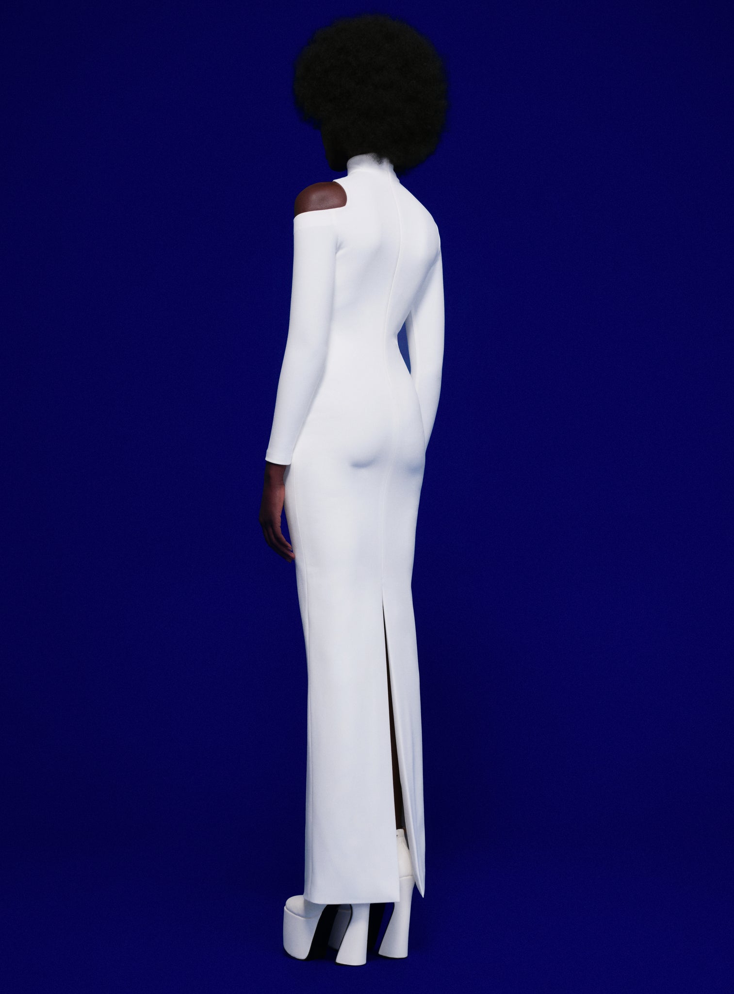The Ares Maxi Dress in Cream