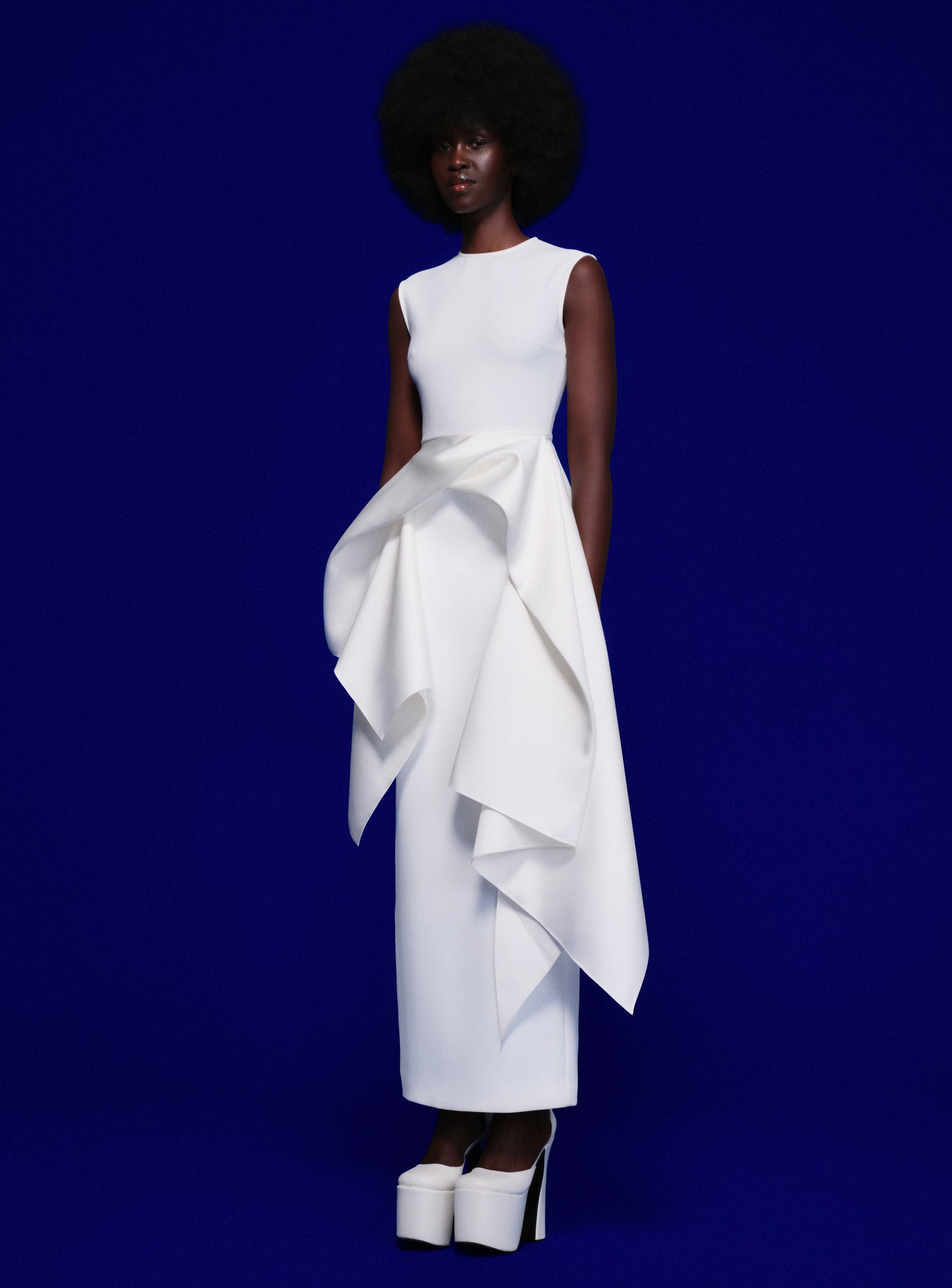 renn dress The Renn Maxi Dress in Cream