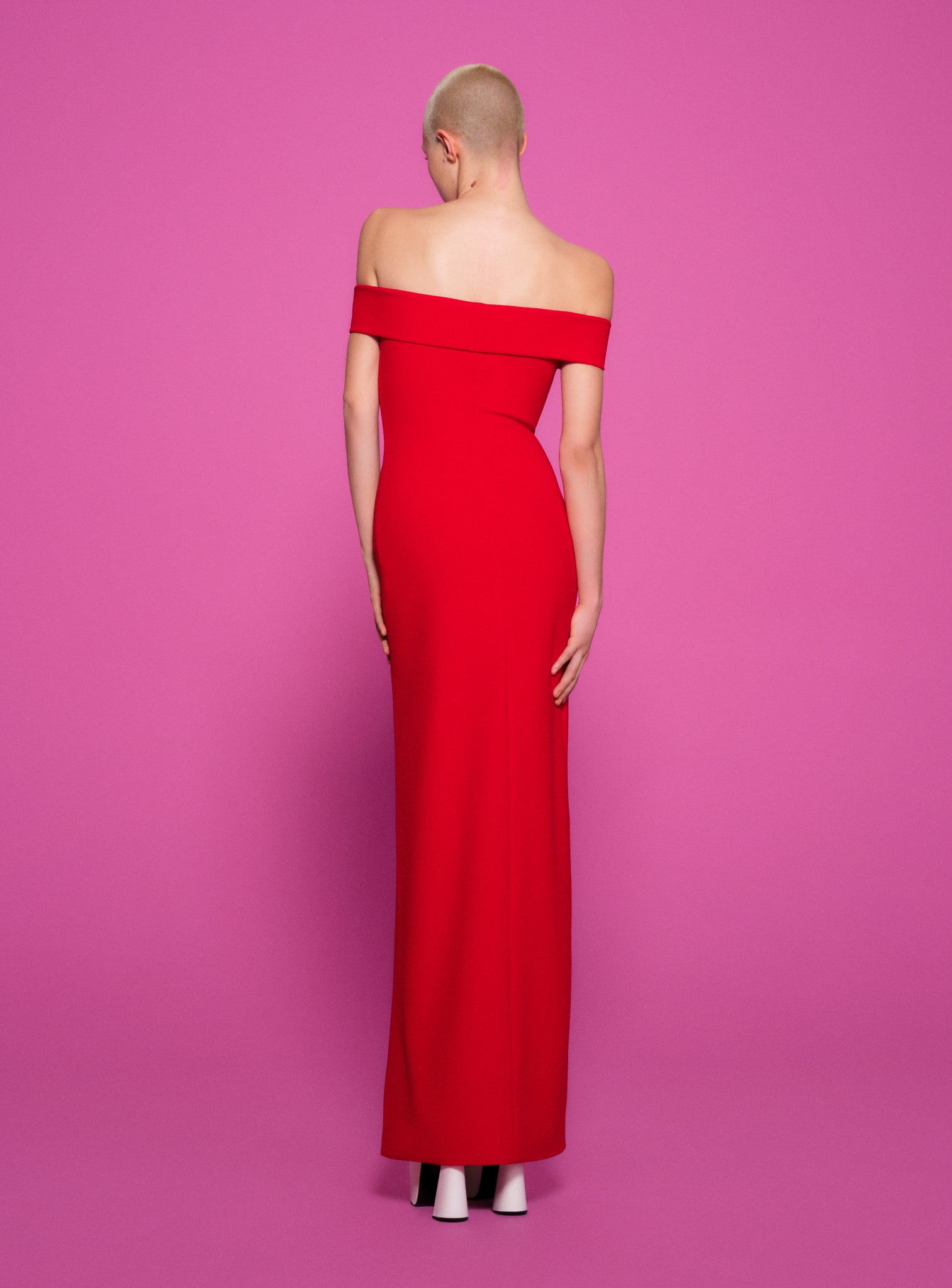 The Martina Maxi Dress in Red