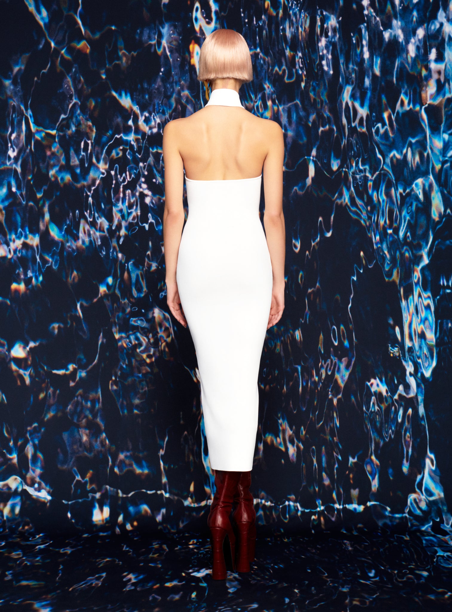 The Heloise Midi Dress in Cream