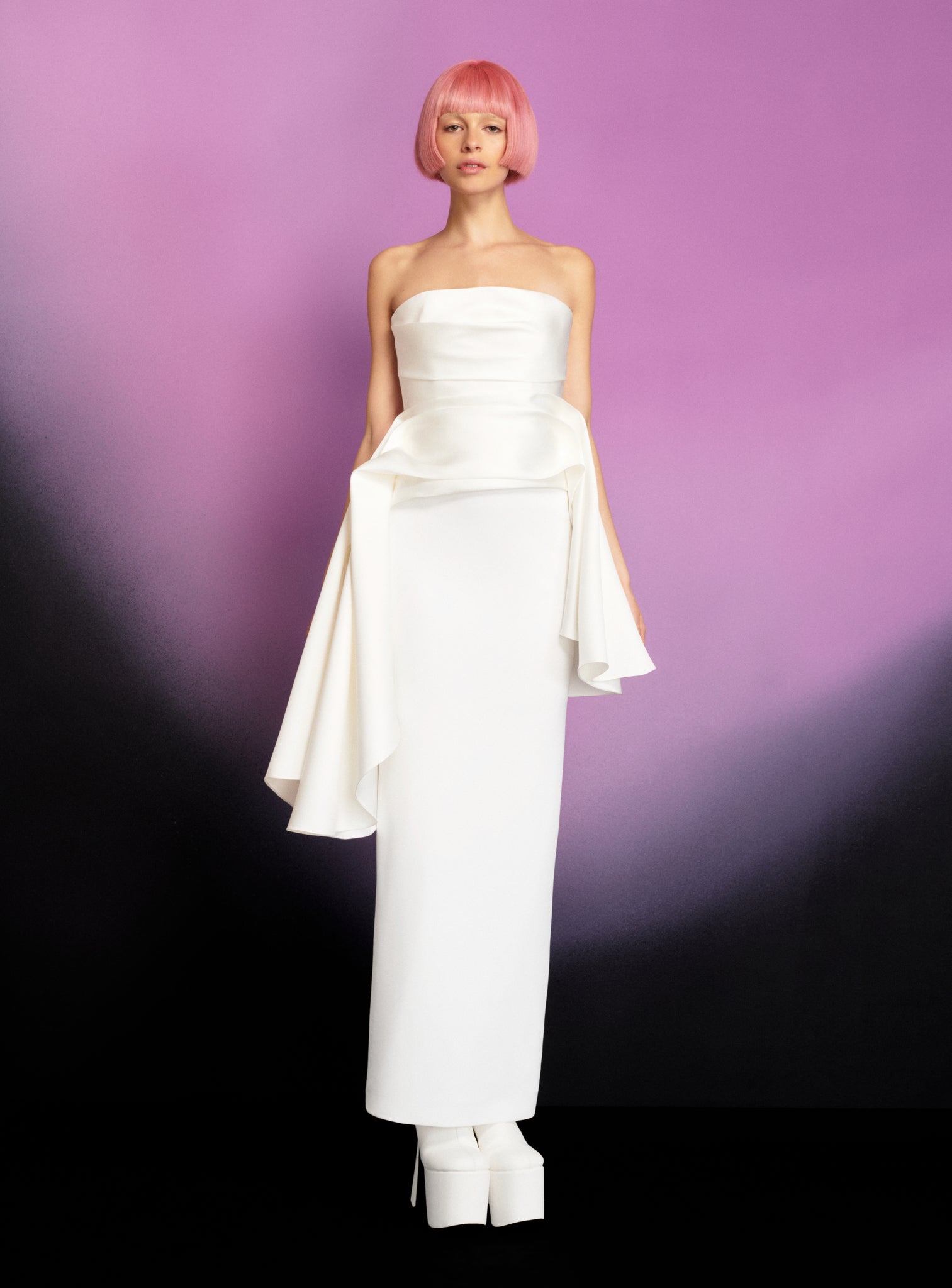 The Darra Maxi Dress in Cream