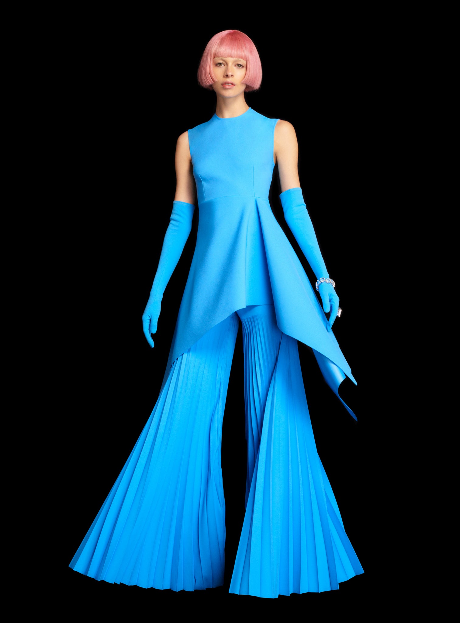 The Iris Trouser in Blue
