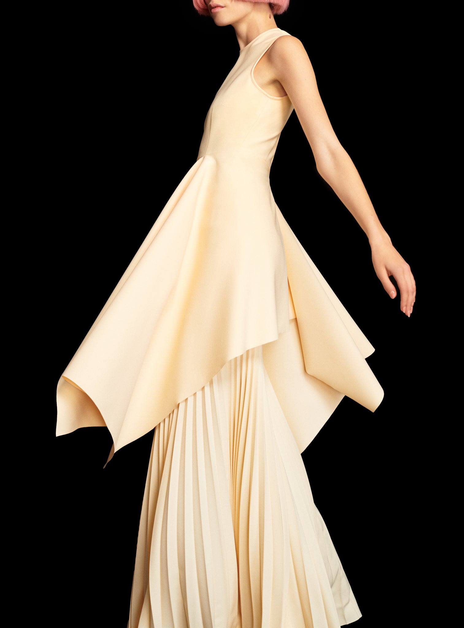 The Iris Trouser in Ivory