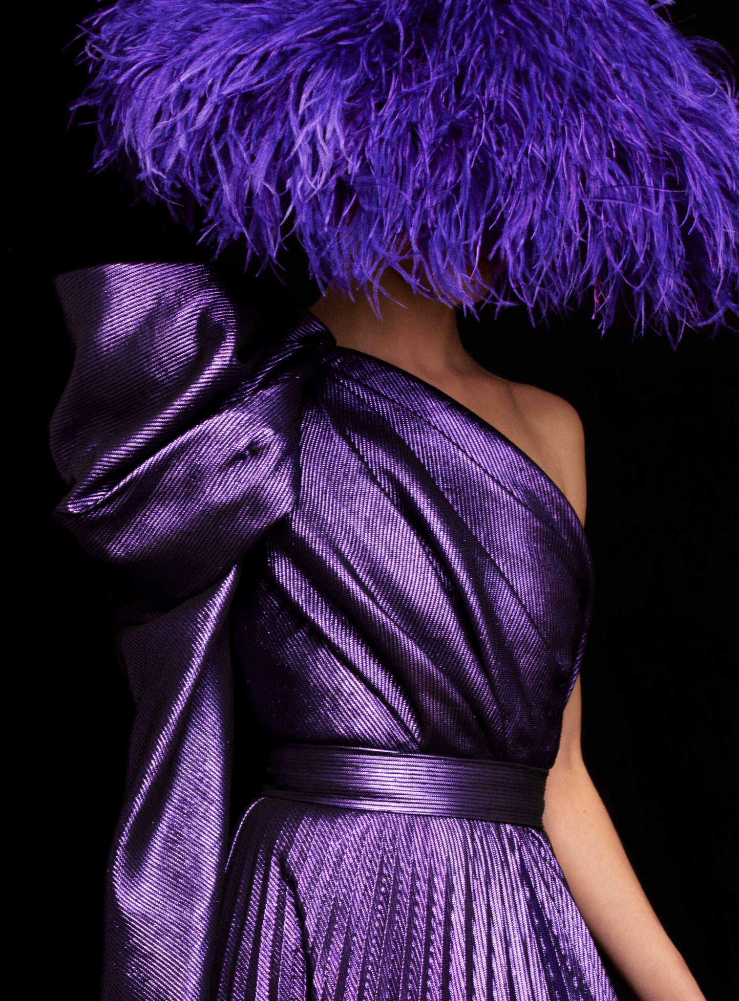 The Sawyer Maxi Dress in Purple