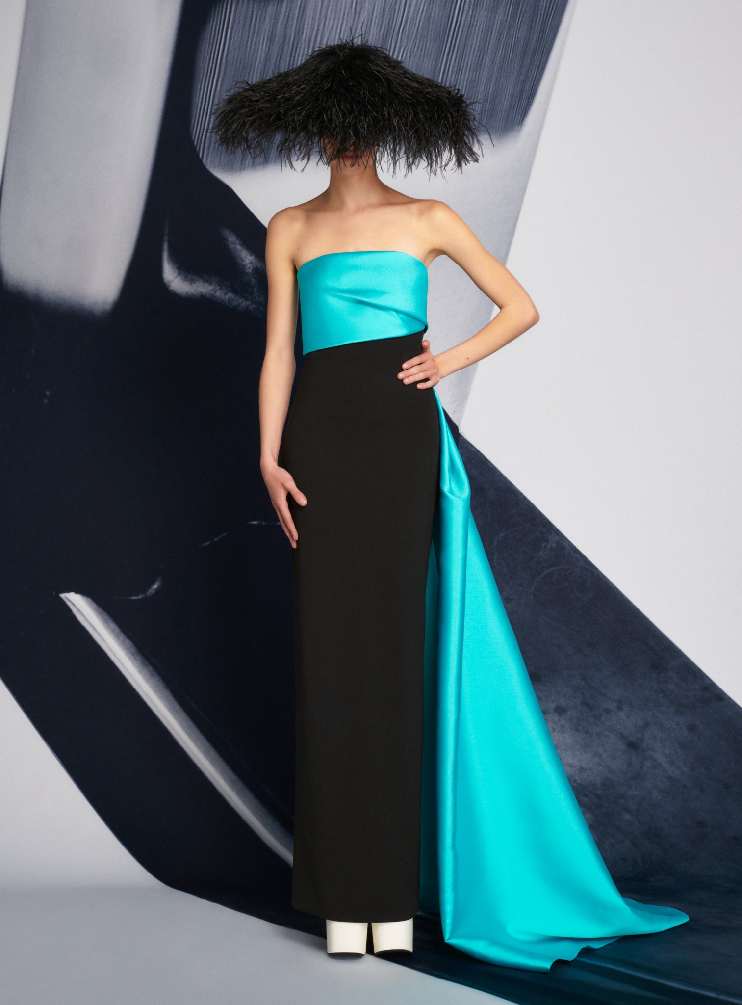 The Kinsley Maxi Dress in Arctic Blue Solace London The Kinsley Maxi Dress in Arctic Blue Solace London
