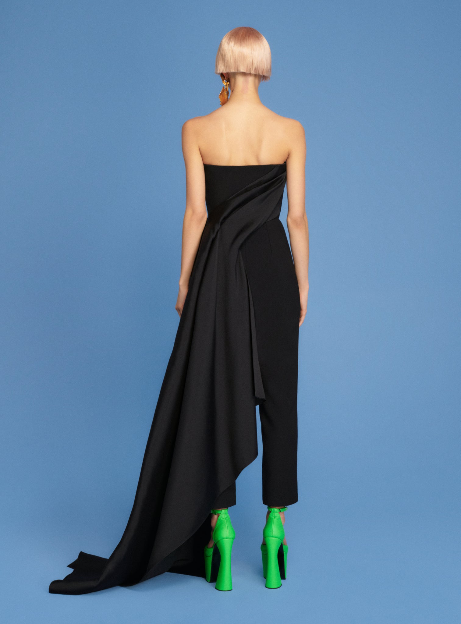 The Harlow Jumpsuit in Black