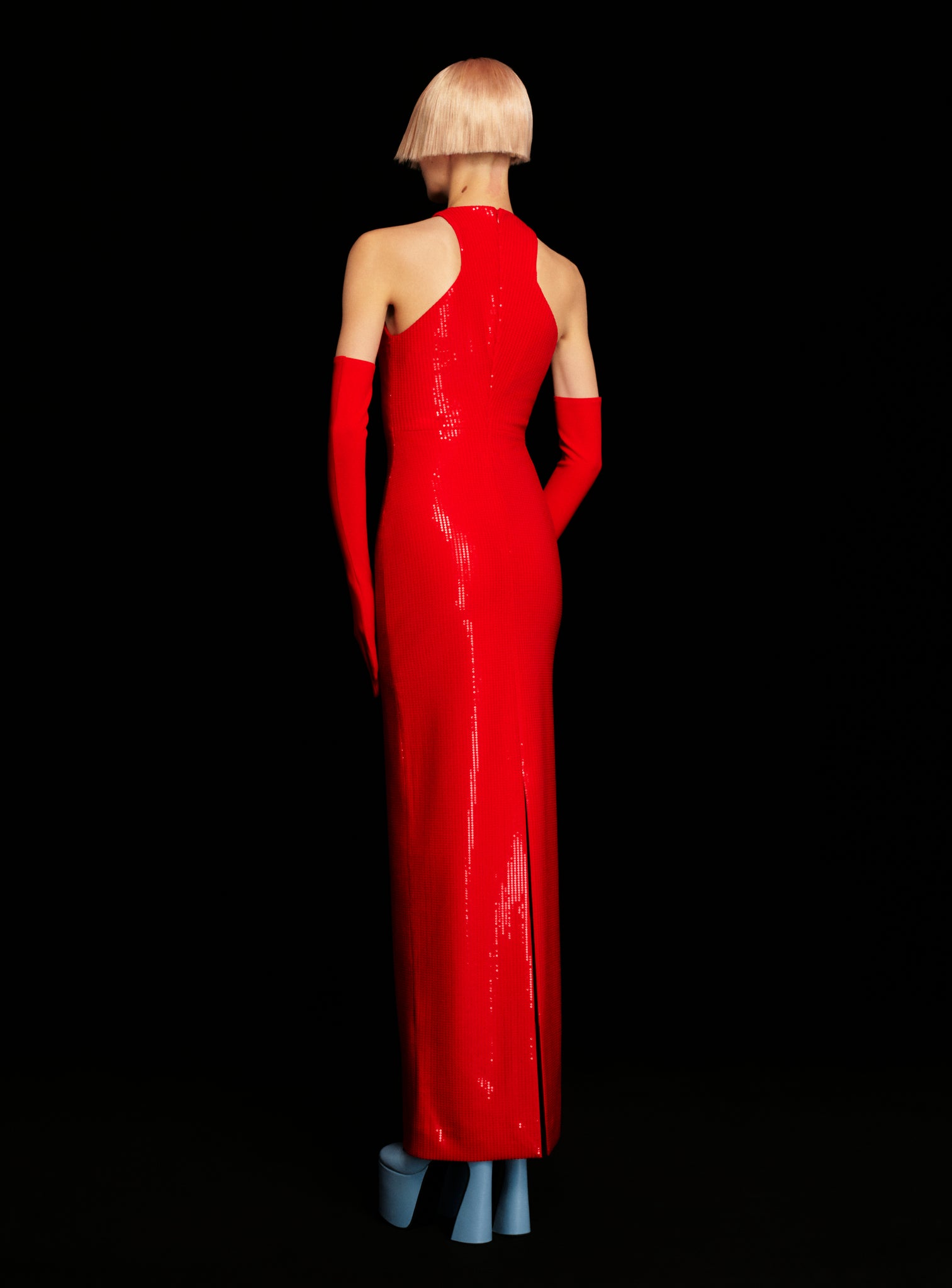 The Winona Maxi Dress in Red