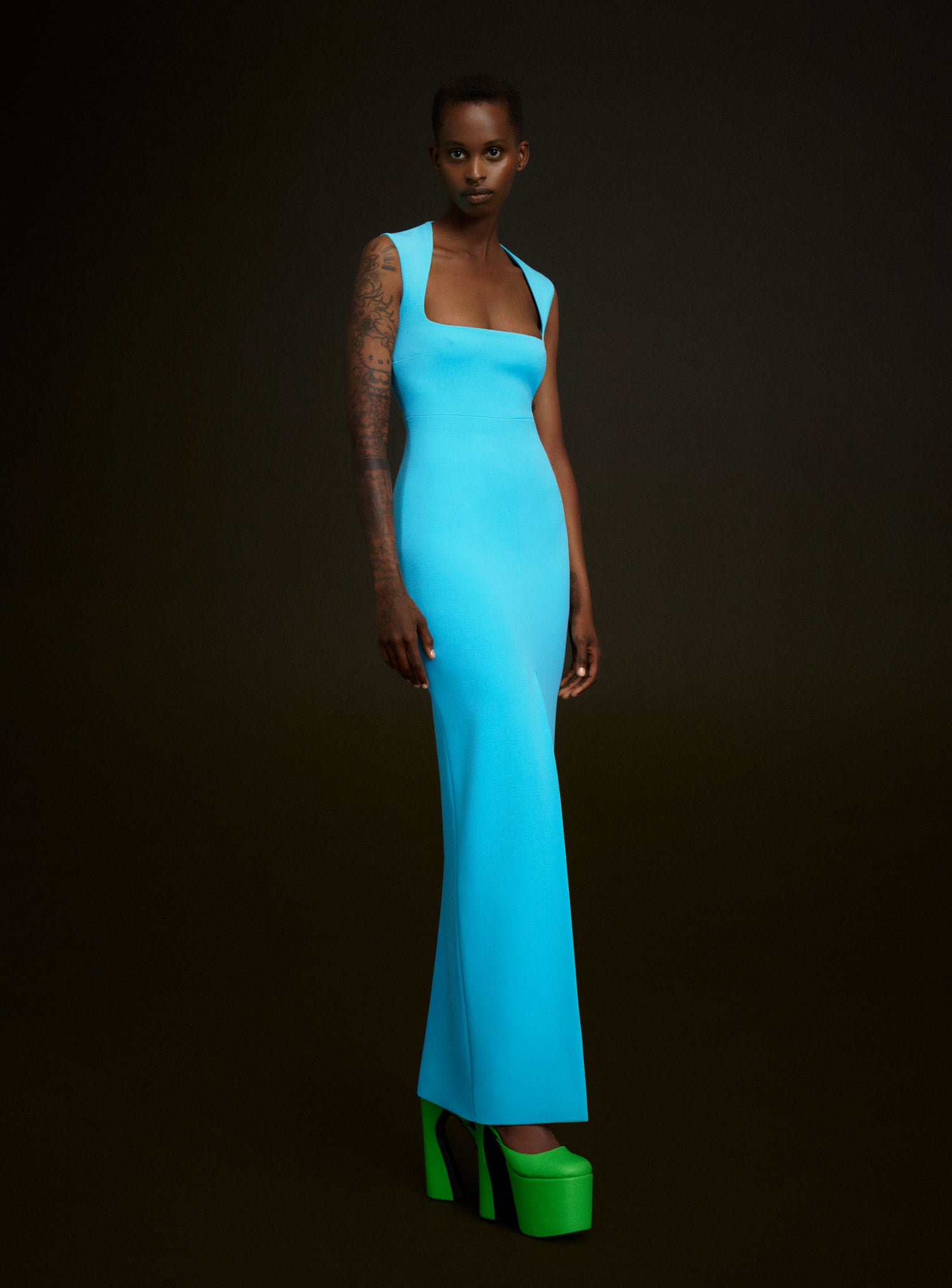 Sofia blue bridesmaid sales dress