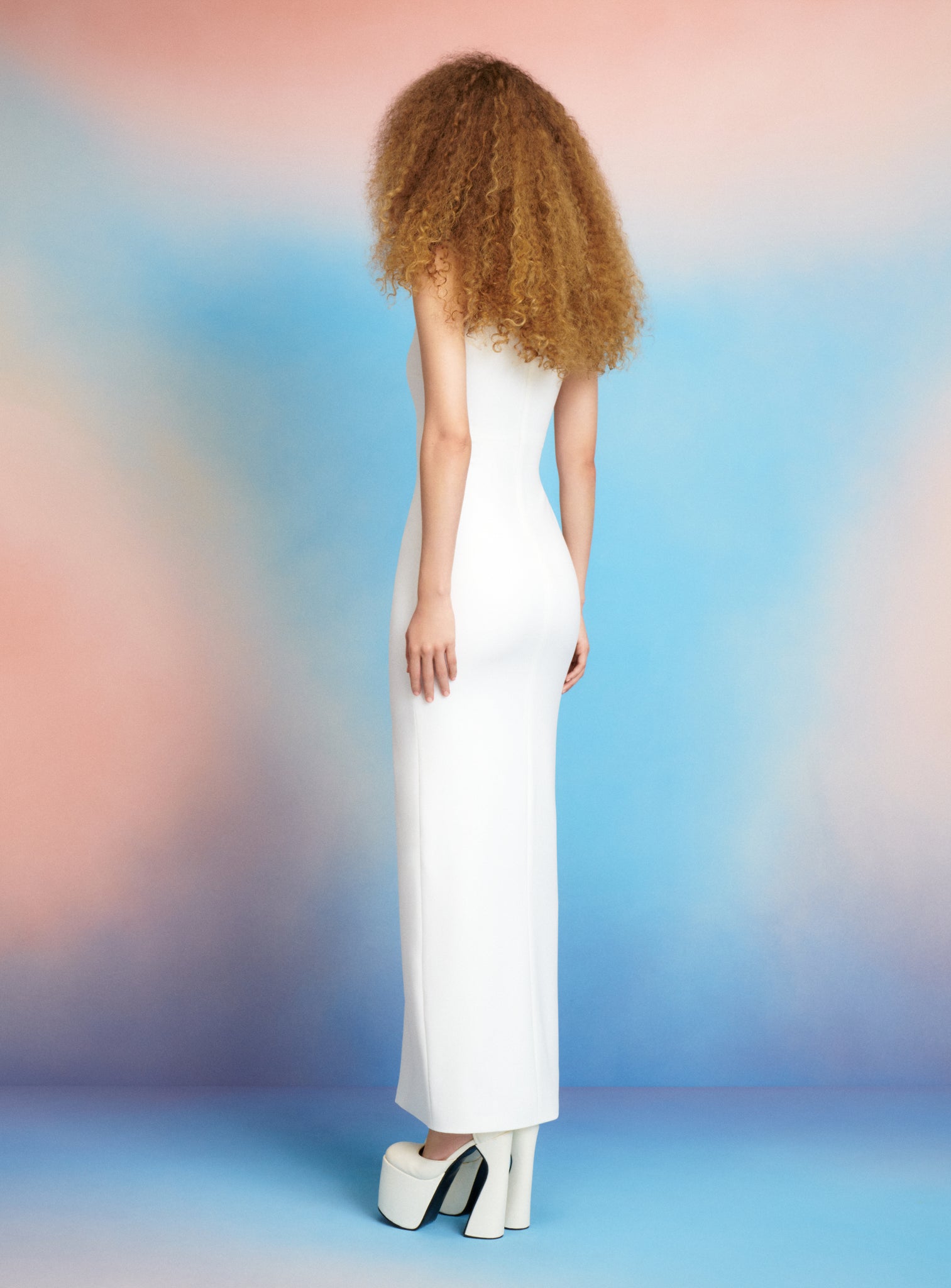 The Sofia Maxi Dress in Cream