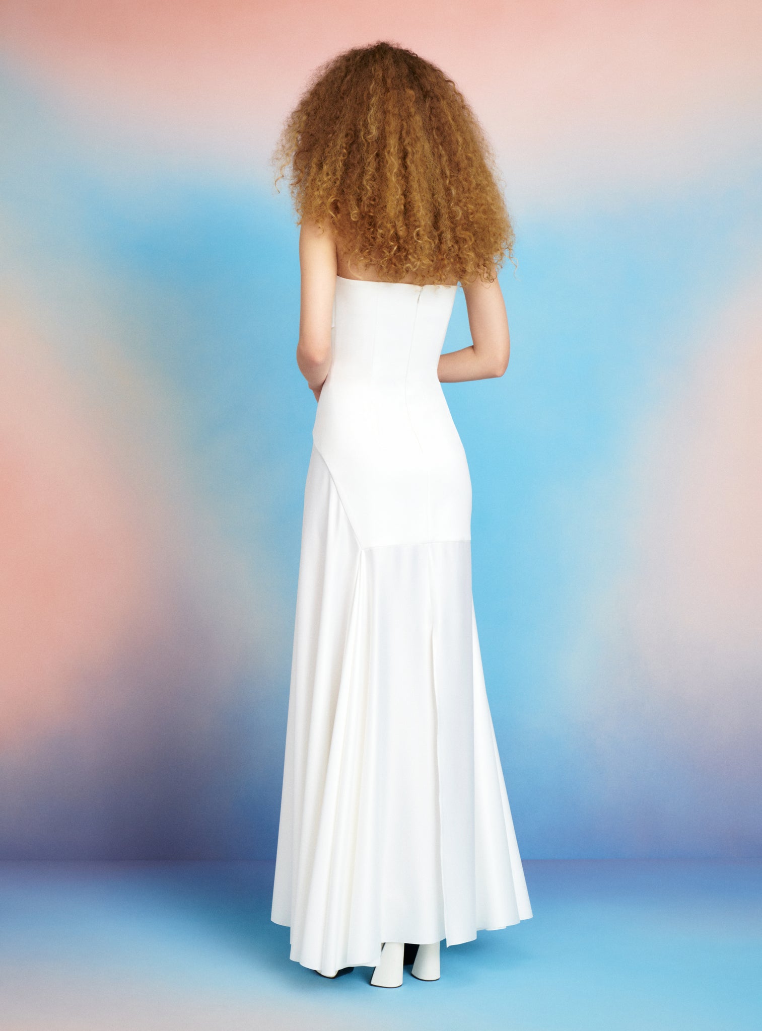 The Ava Maxi Dress in Cream