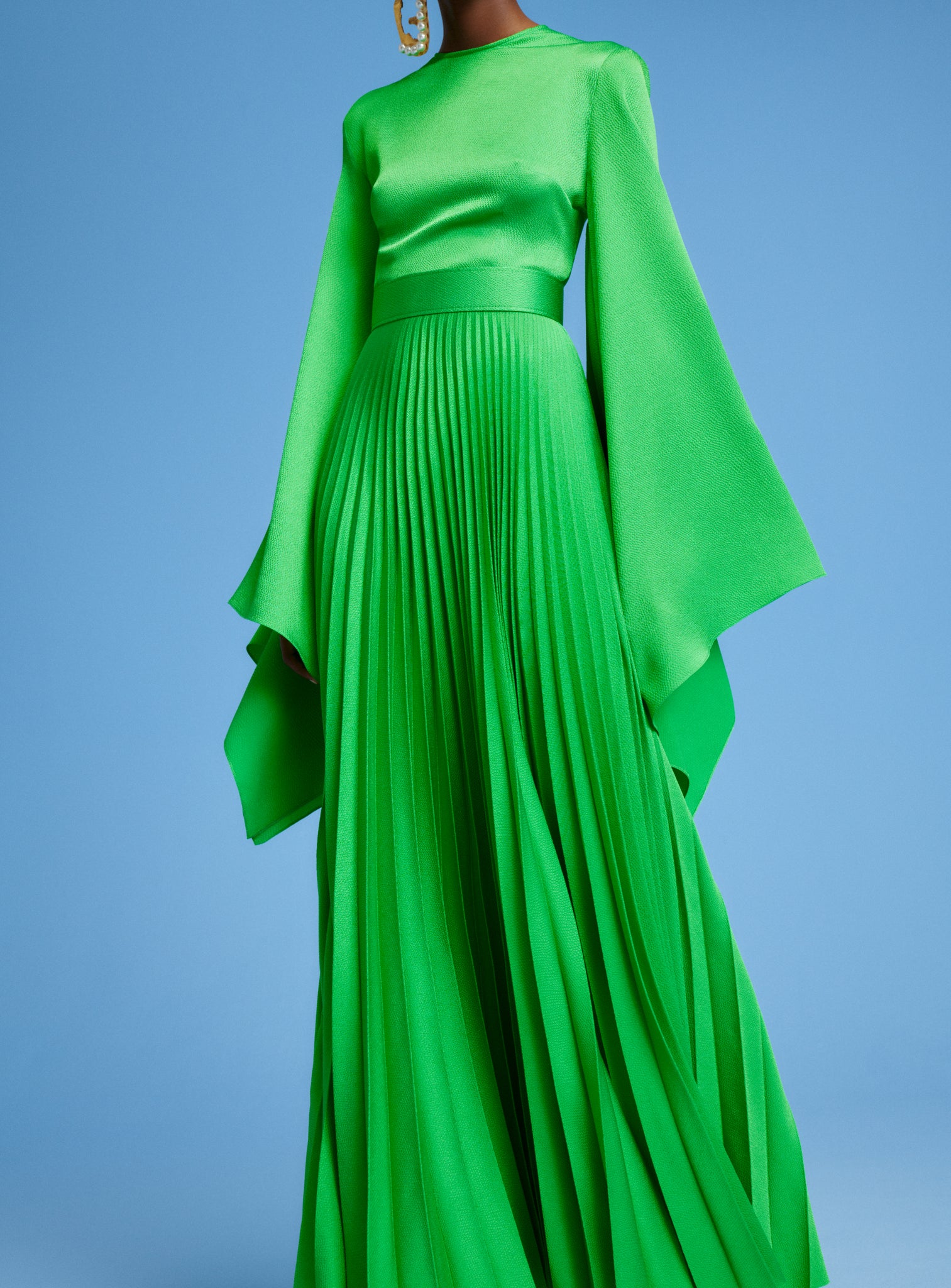 The Sage Maxi Dress in Green