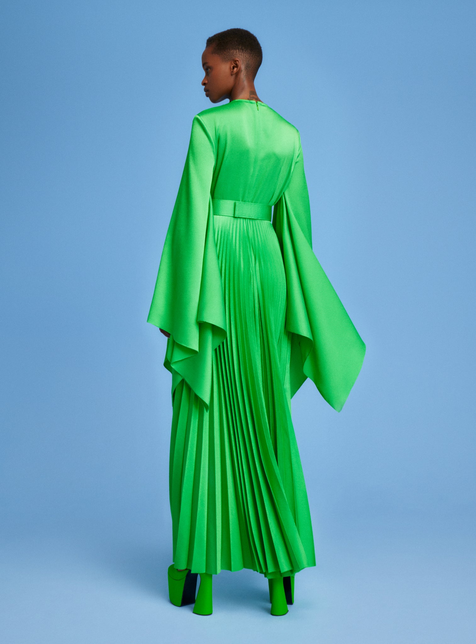 The Sage Maxi Dress in Green