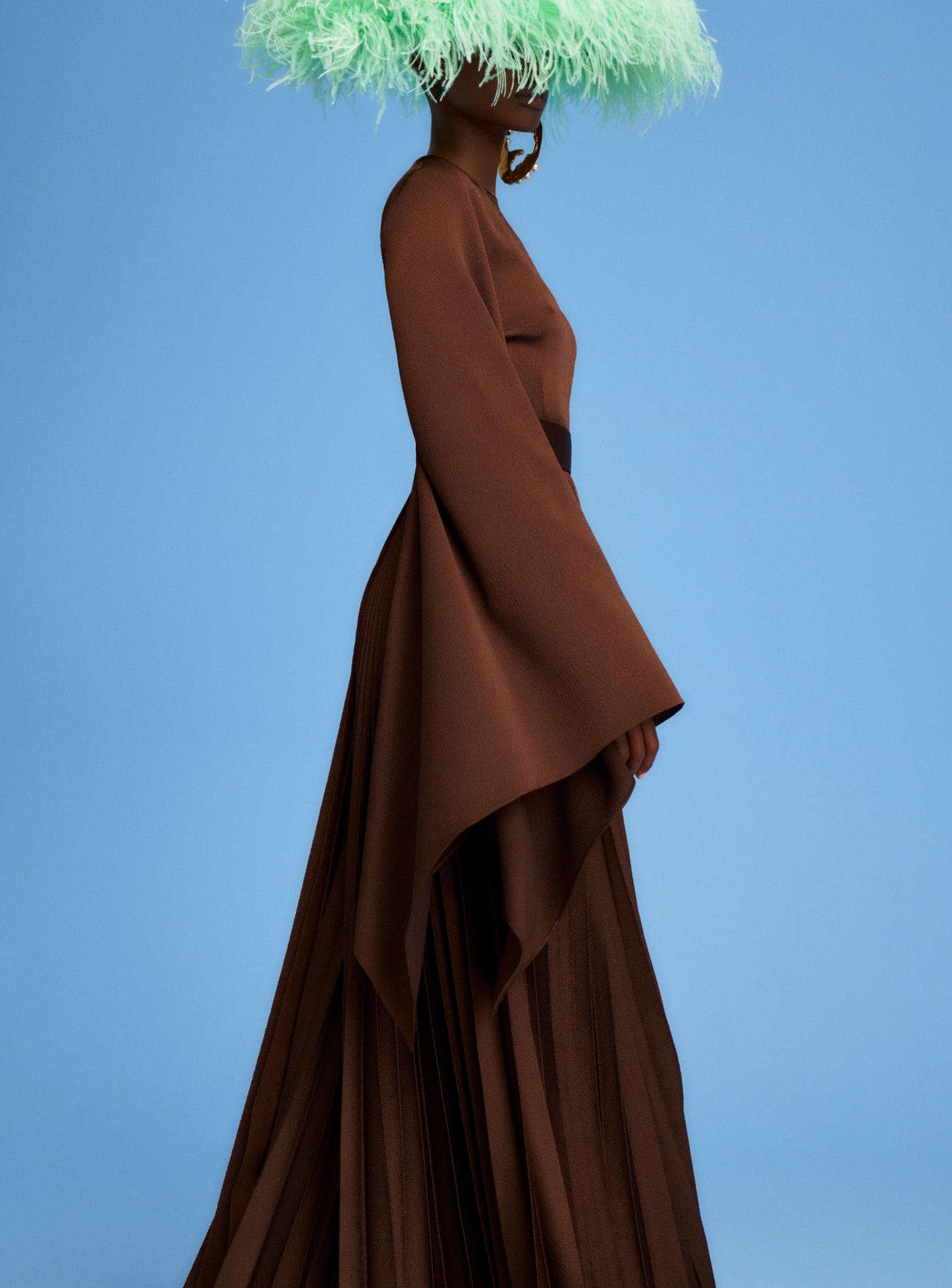 solace london brown dress Solace London Martine Maxi Dress