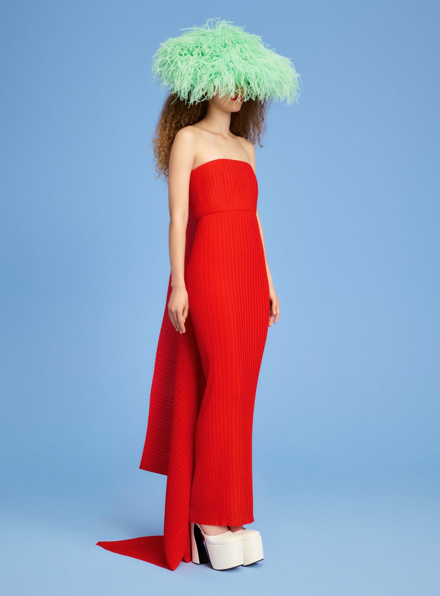 solace london hot pink dress Lorena Midi Dress