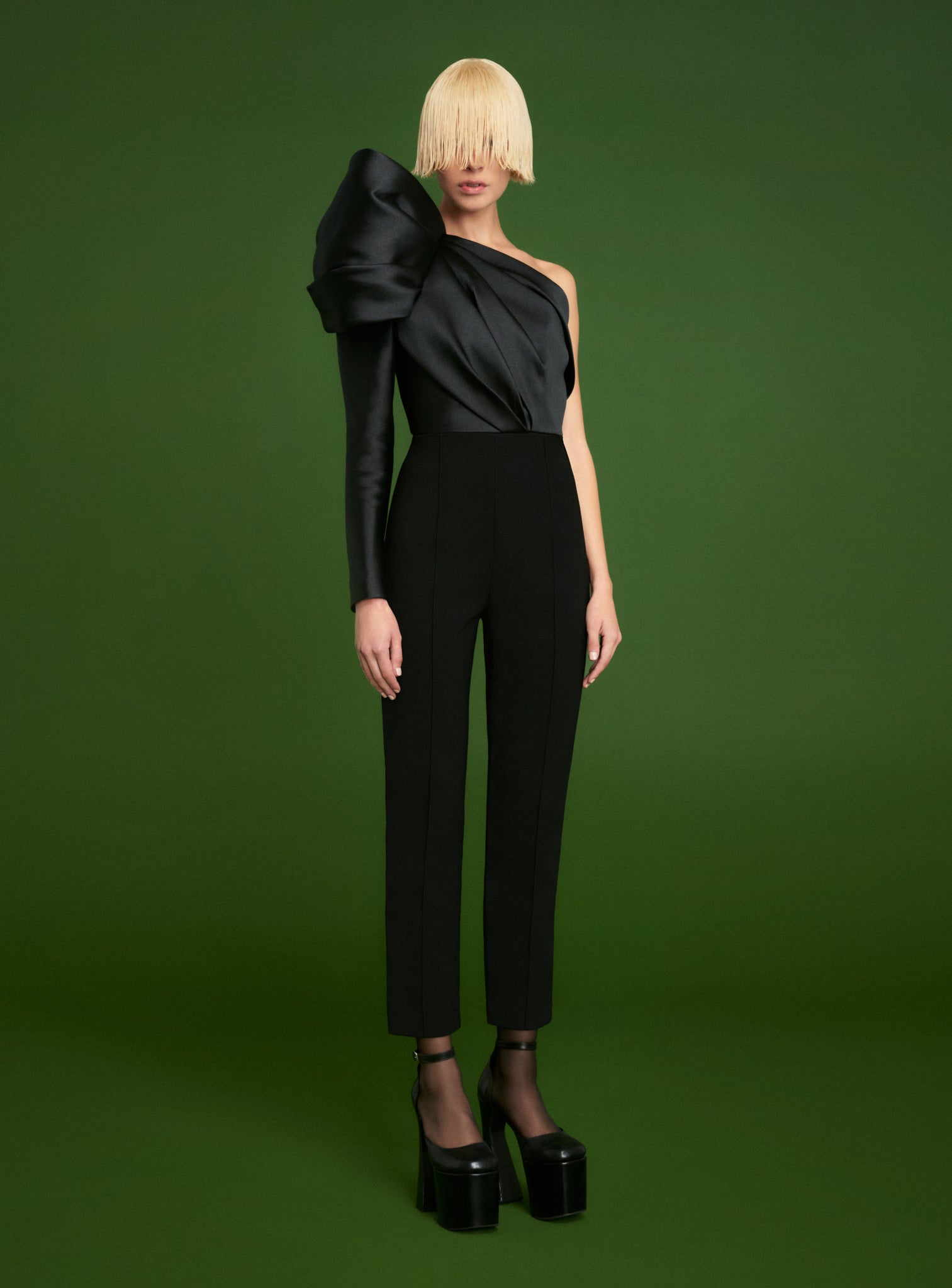 The Nova Jumpsuit in Black