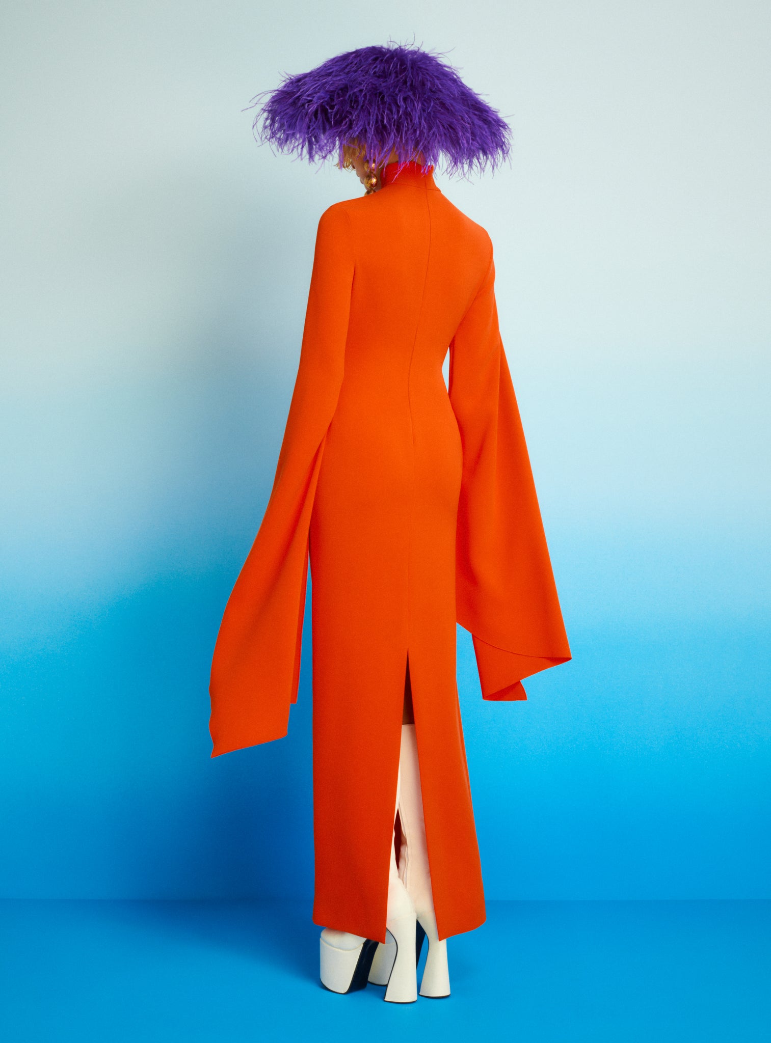 The Layla Maxi Dress in Orange