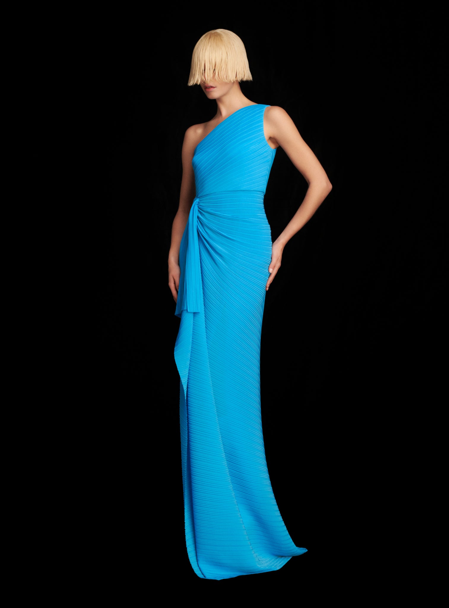 The Dyas Maxi Dress in Blue