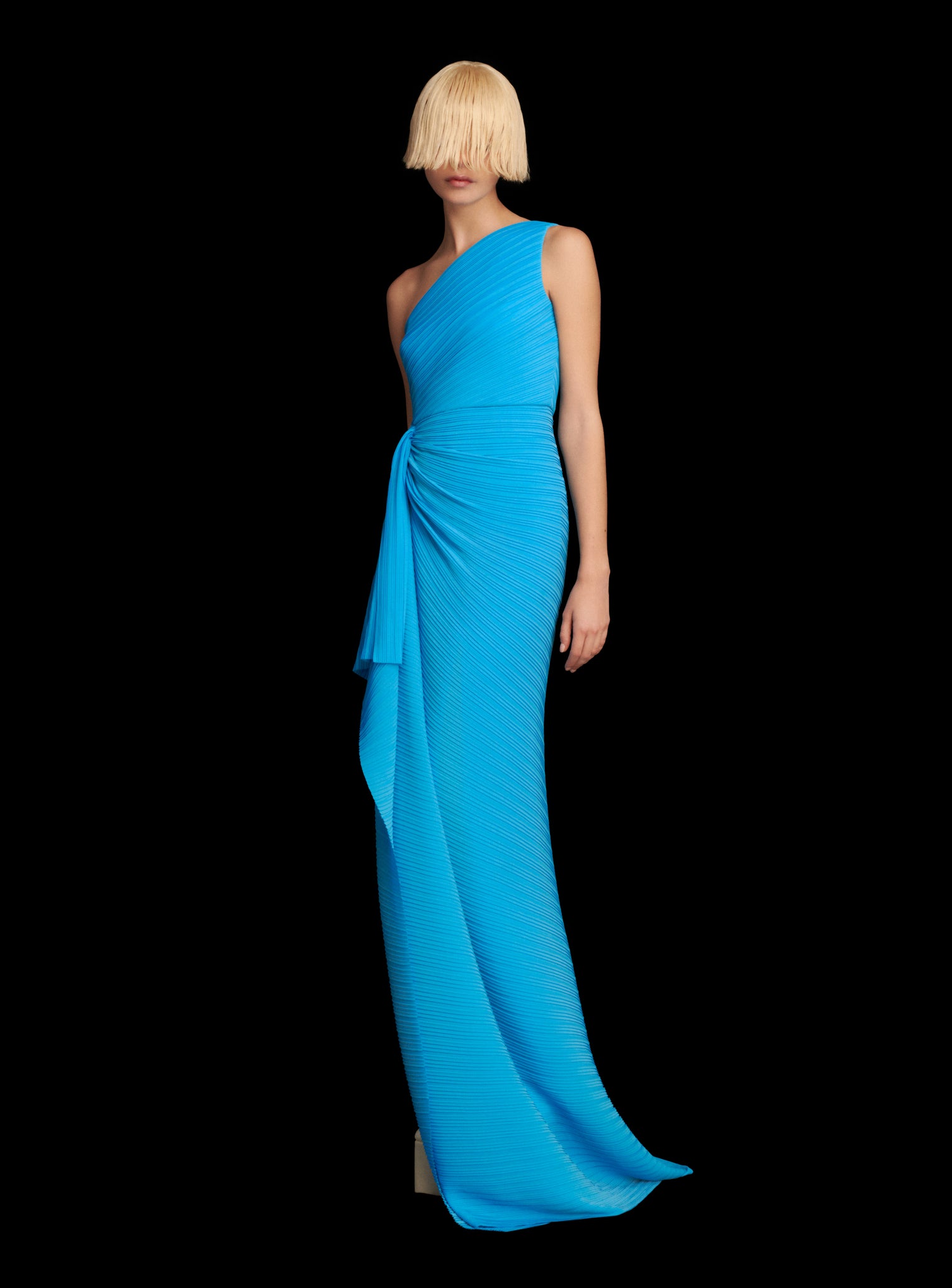 The Dyas Maxi Dress in Blue