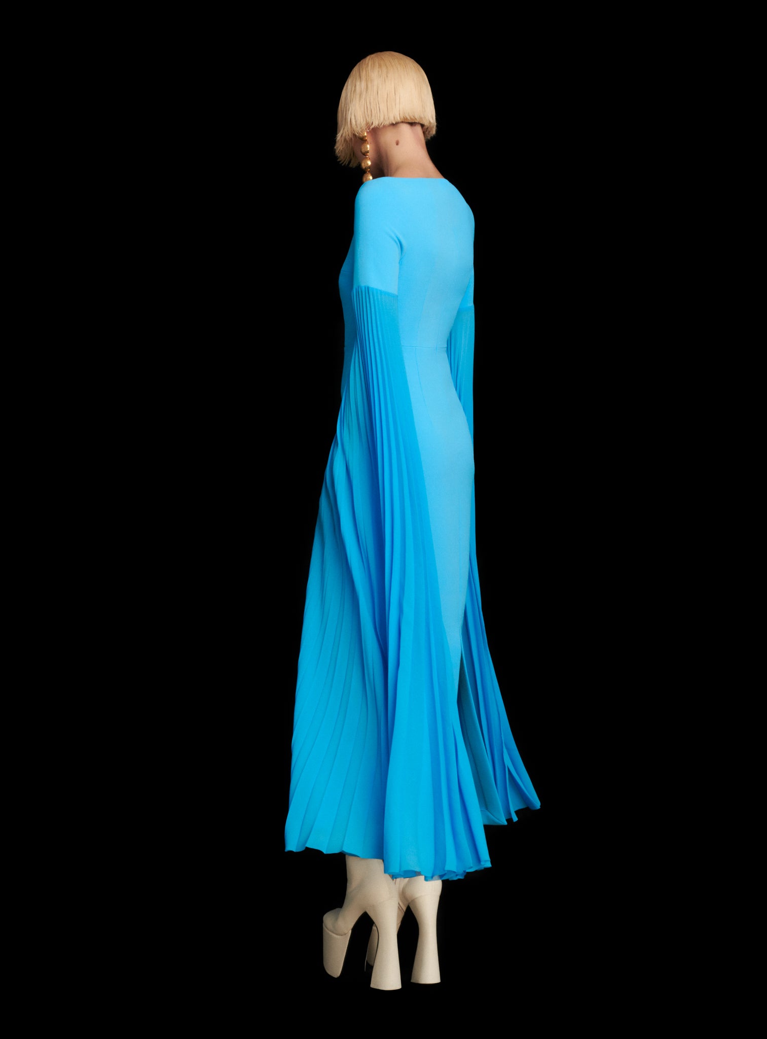 The Grace Maxi Dress in Blue
