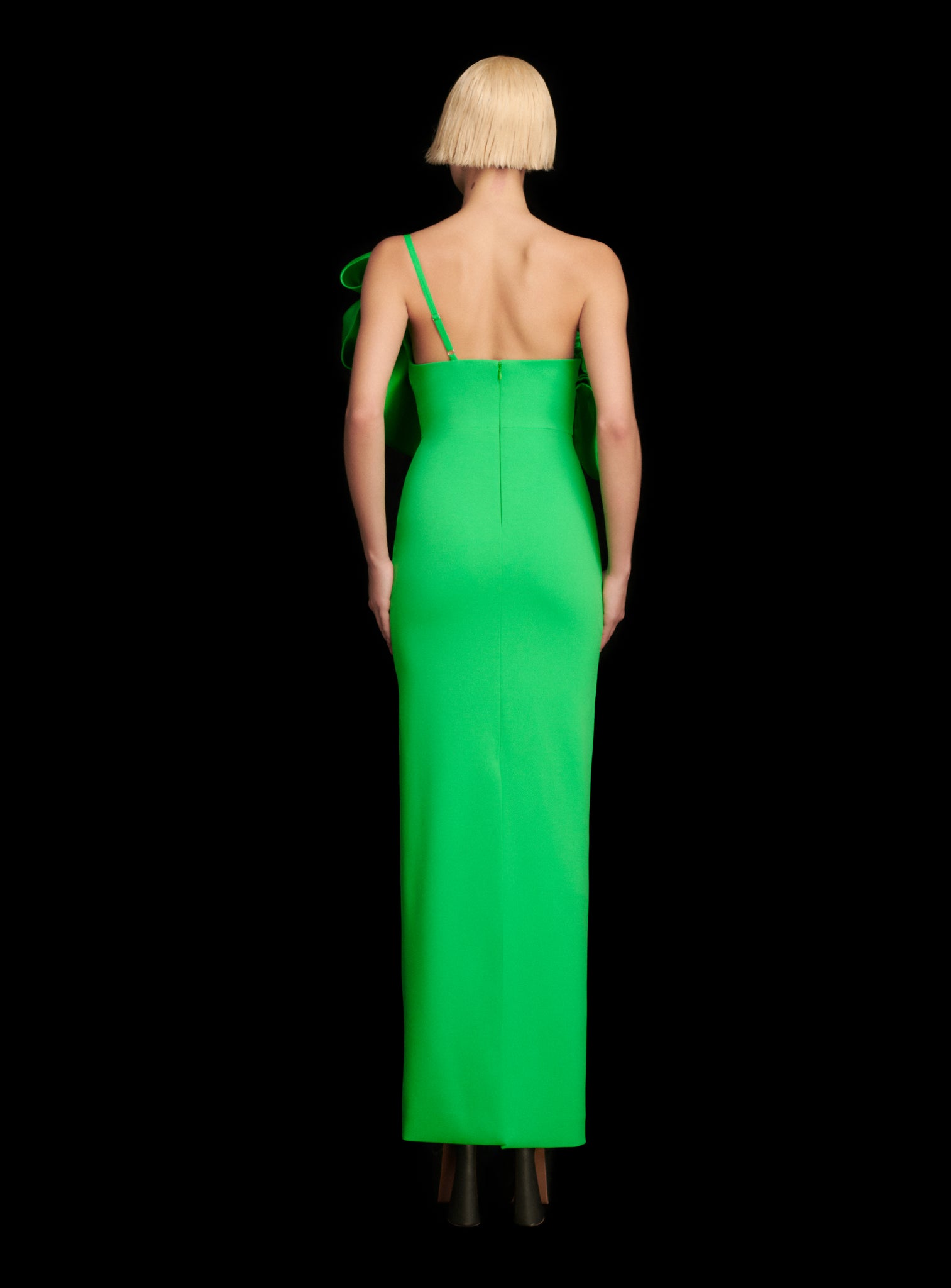 The Ellis Maxi Dress in Bright Green