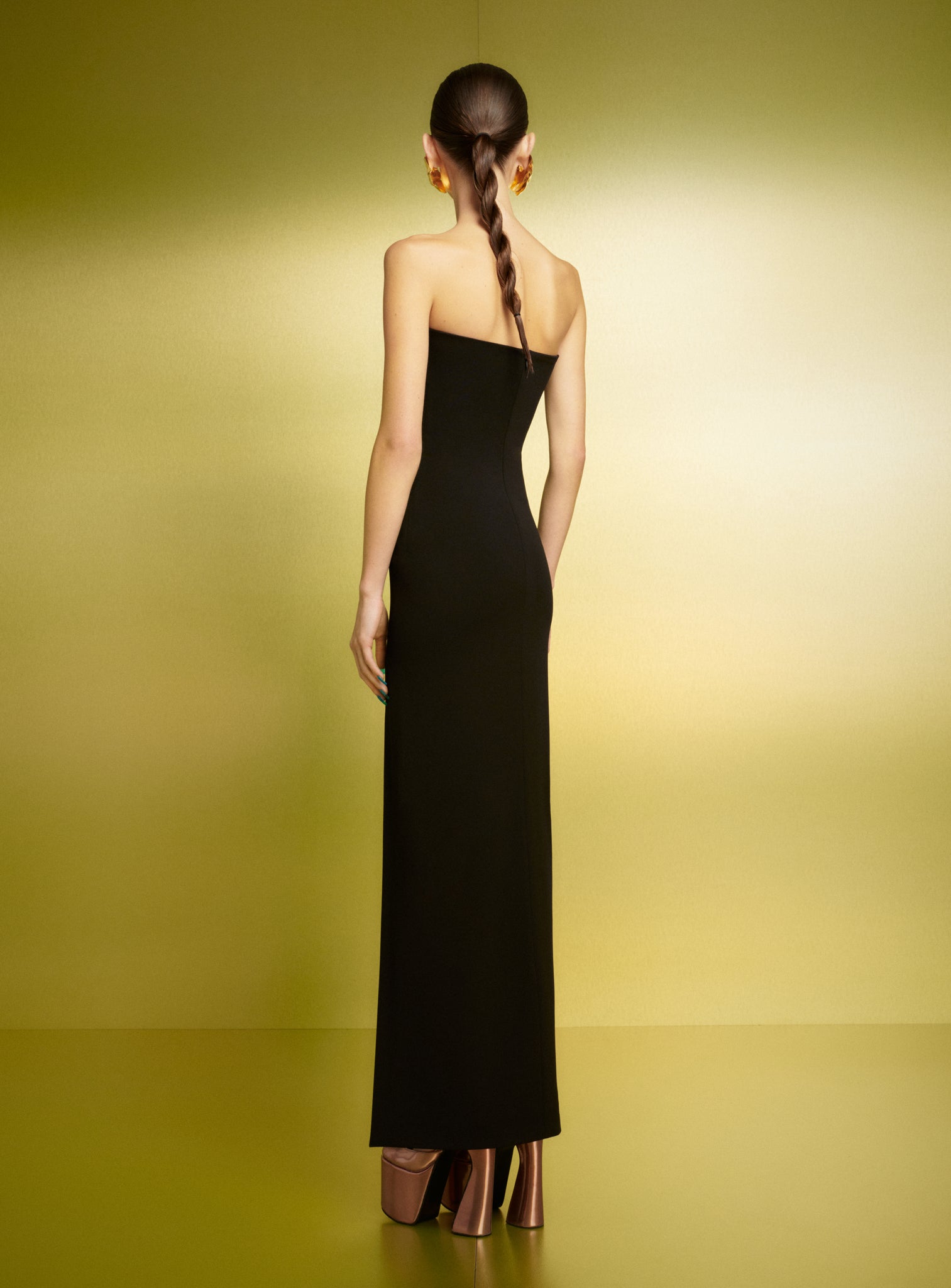 The Zora Maxi Dress in Black