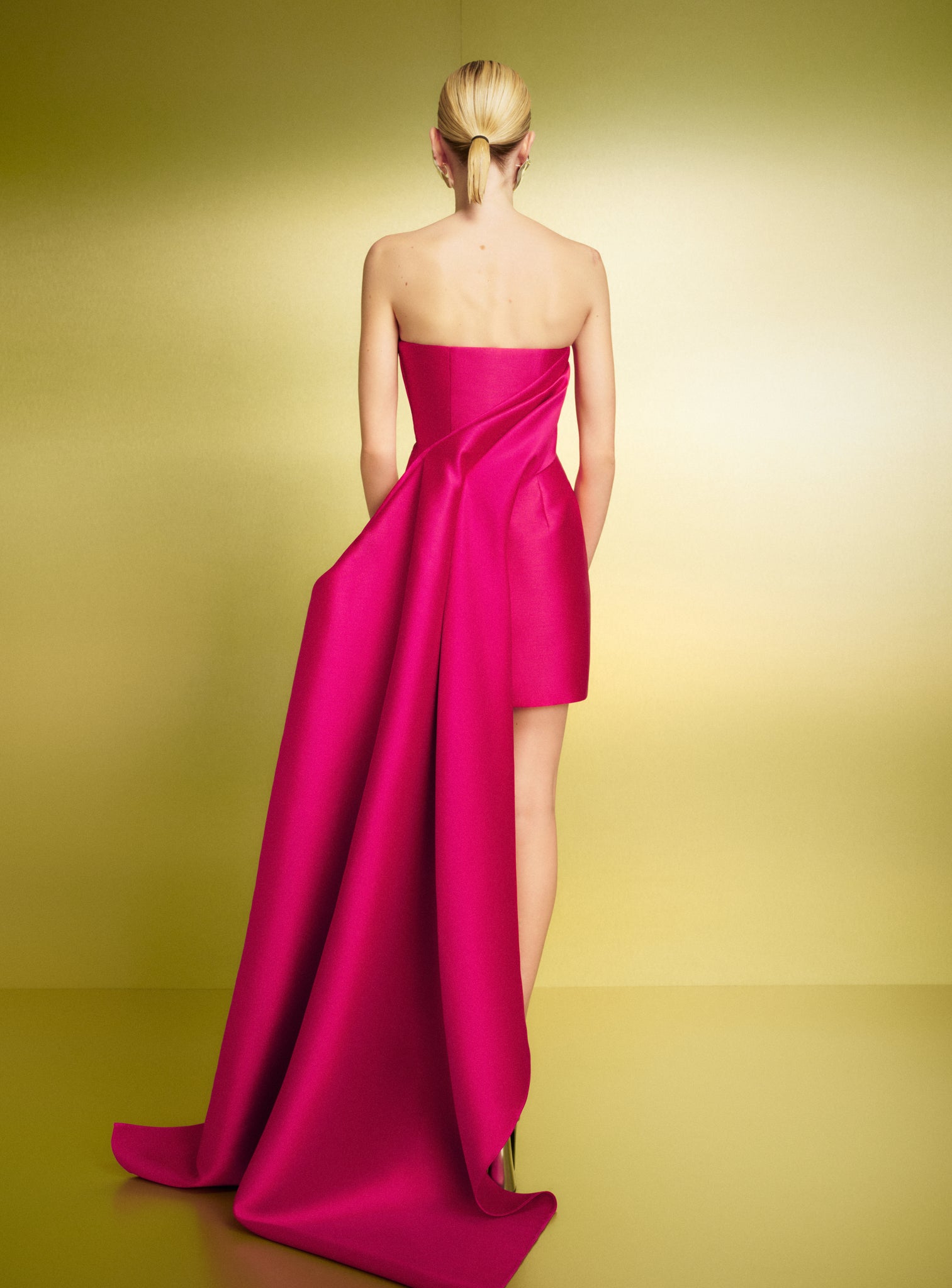 Solace London | The Meyer Mini Dress in Cerise Solace London | The Meyer Mini Dress in Cerise