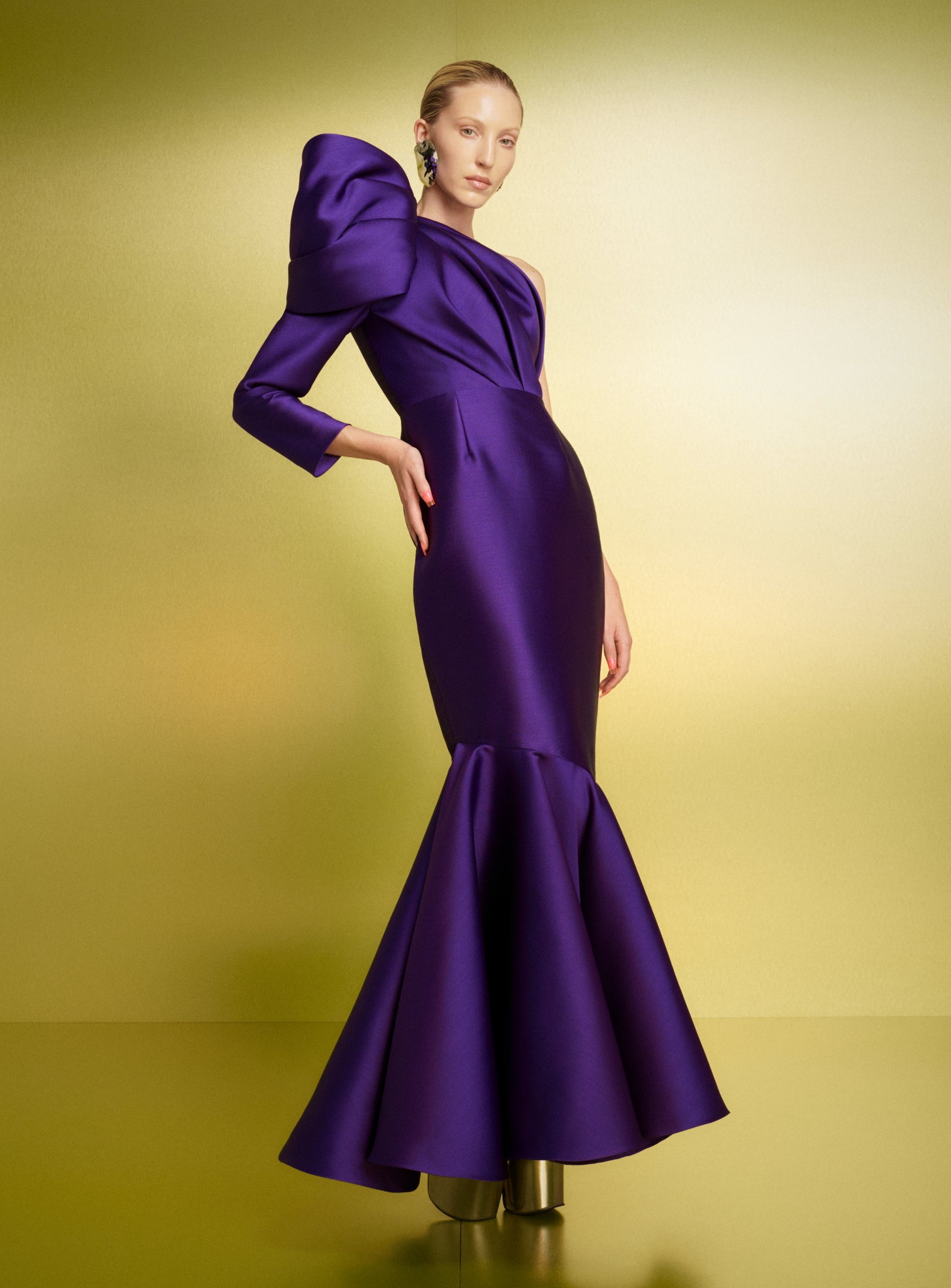 The Heyam Maxi Dress in Amethyst