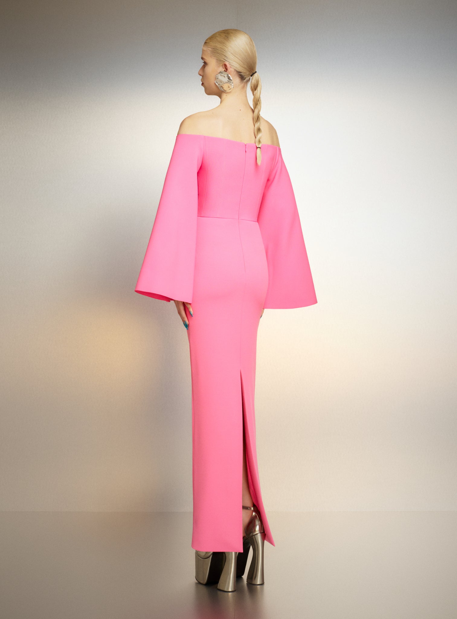 The Eliana Maxi Dress in Pink