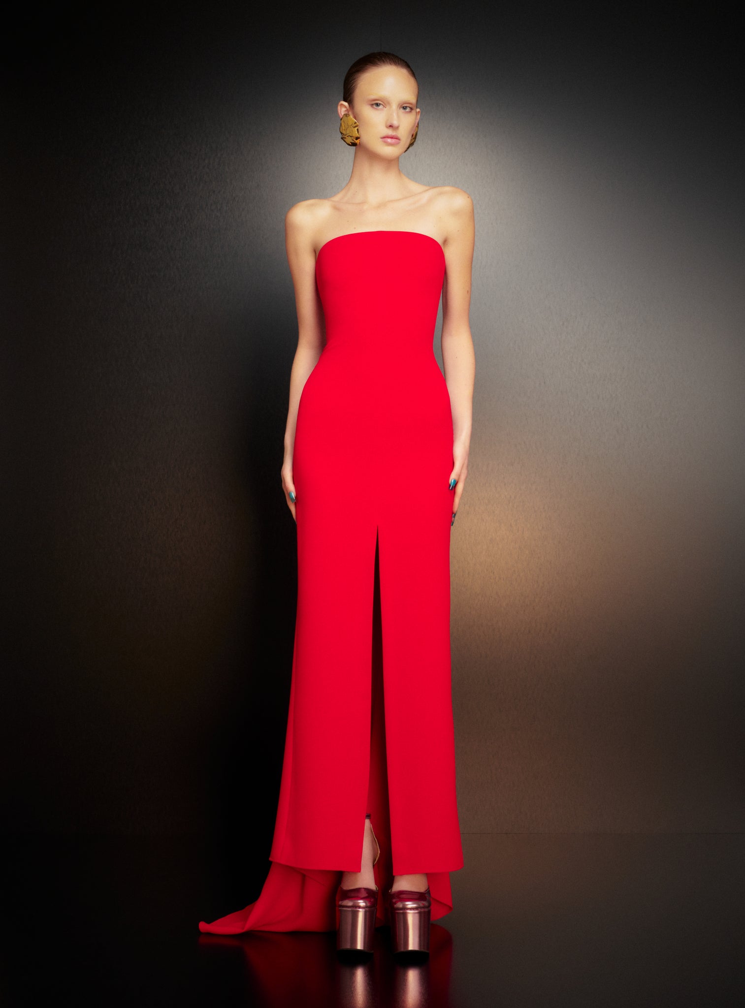The Willa Maxi Dress in Red