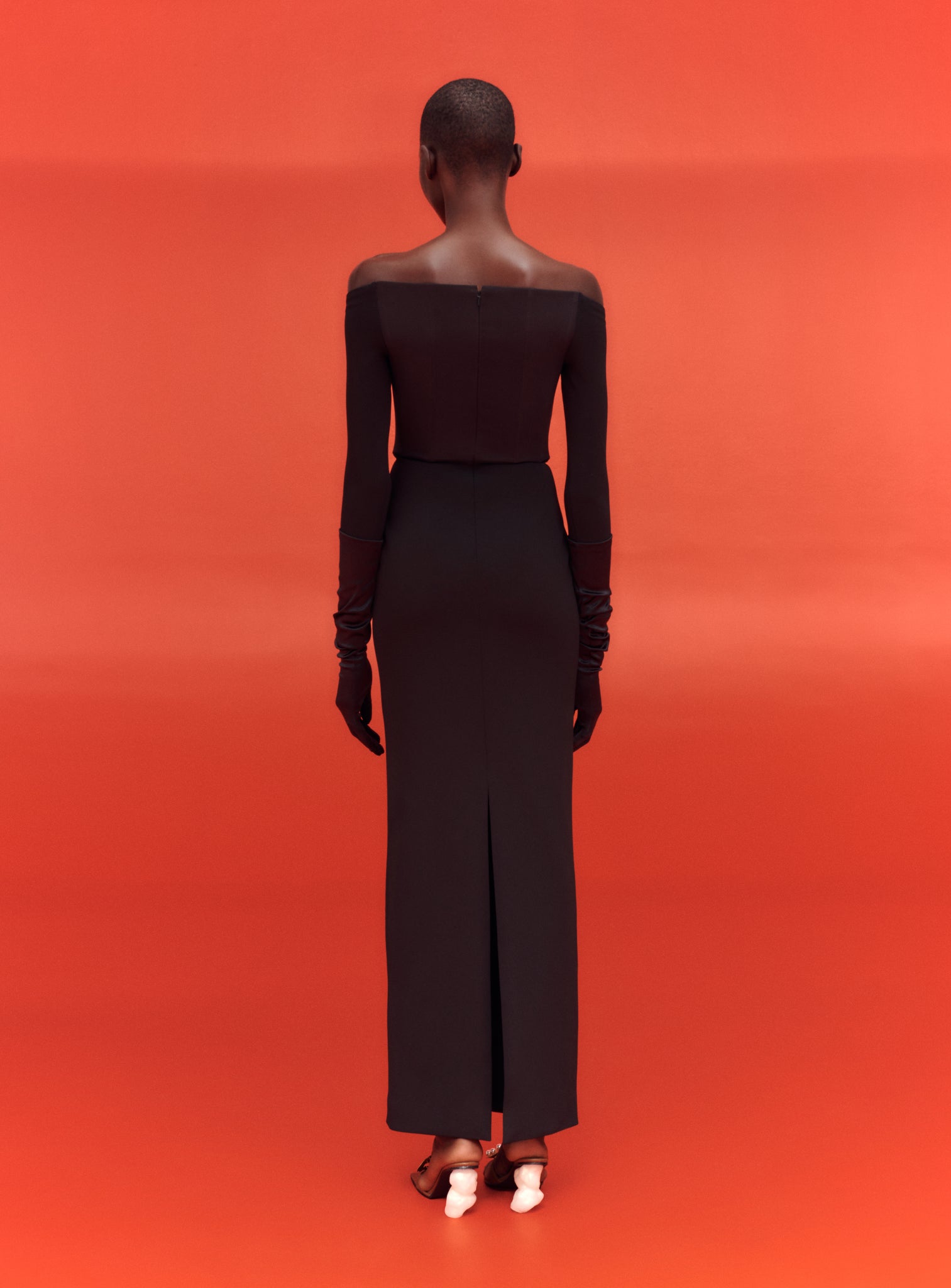 The Kae Maxi Dress in Black