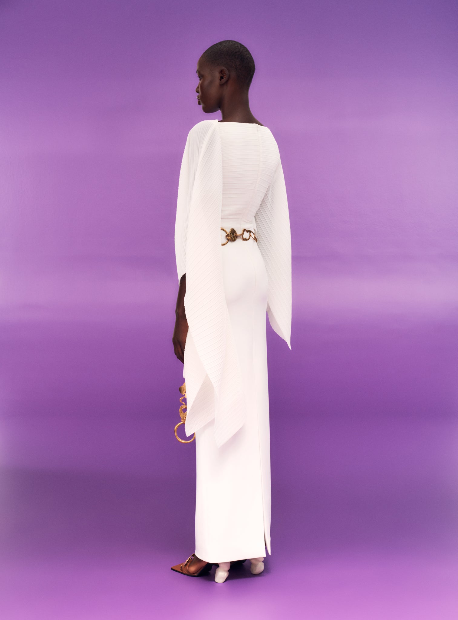 The Simone Maxi Dress in Cream